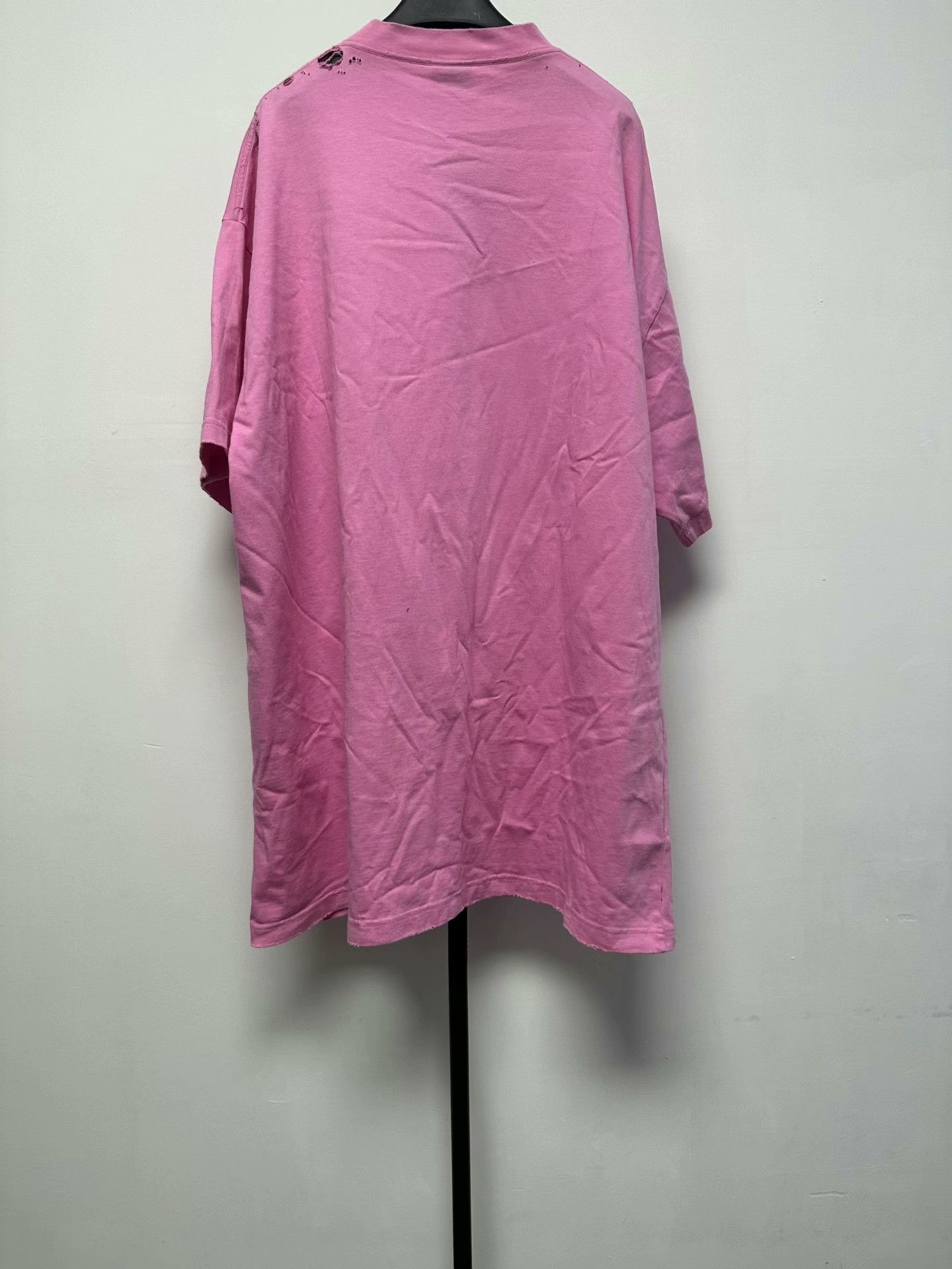 Balenciaga Balenciaga Pink Graphic Done Before Tee Size 4 Size US XL / EU 56 / 4 - 2 Thumbnail