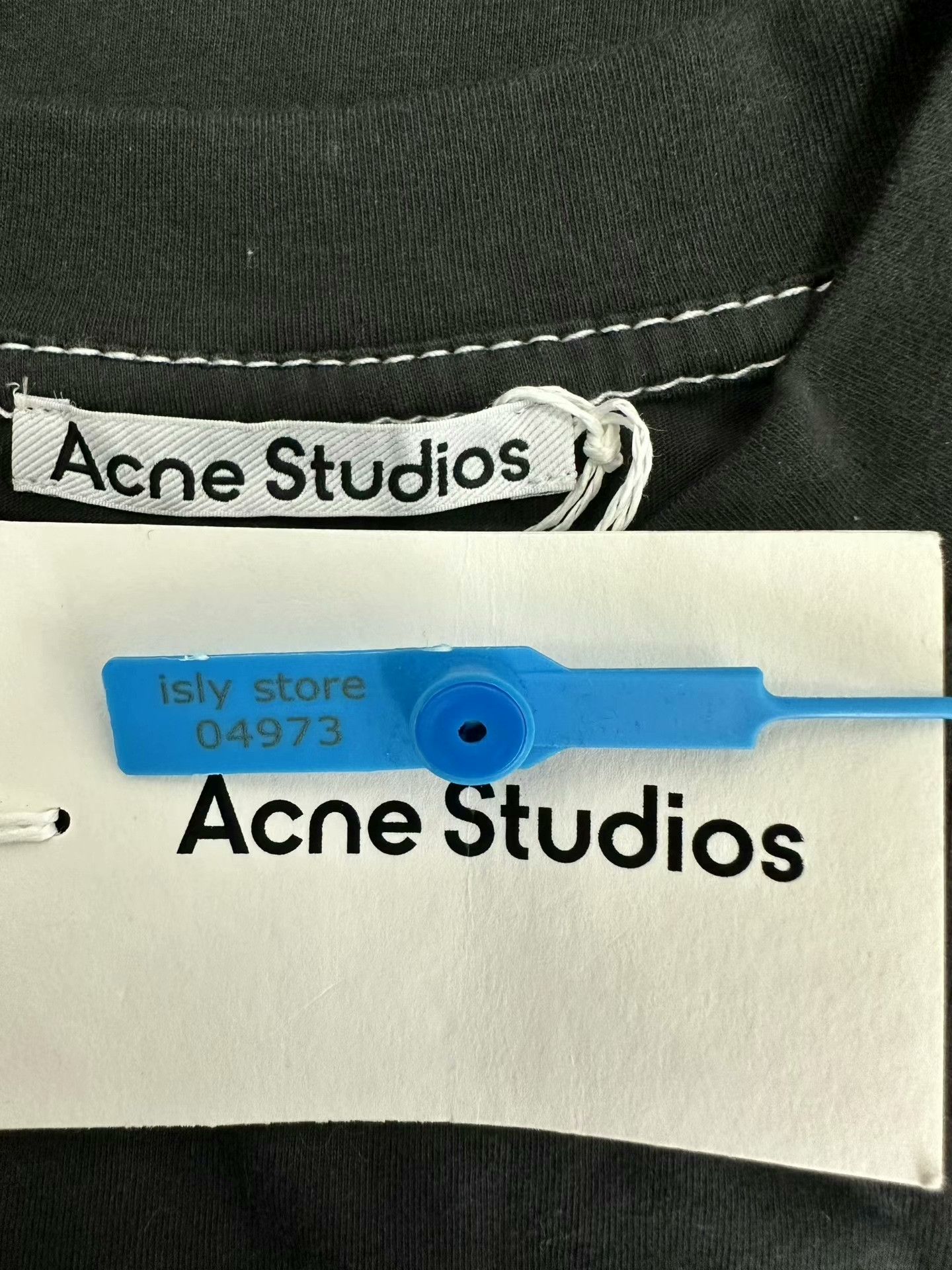 Acne Studios Acne Studios Contrast Stitch Logo T-Shirt US S Size US S / EU 44-46 / 1 - 4 Thumbnail