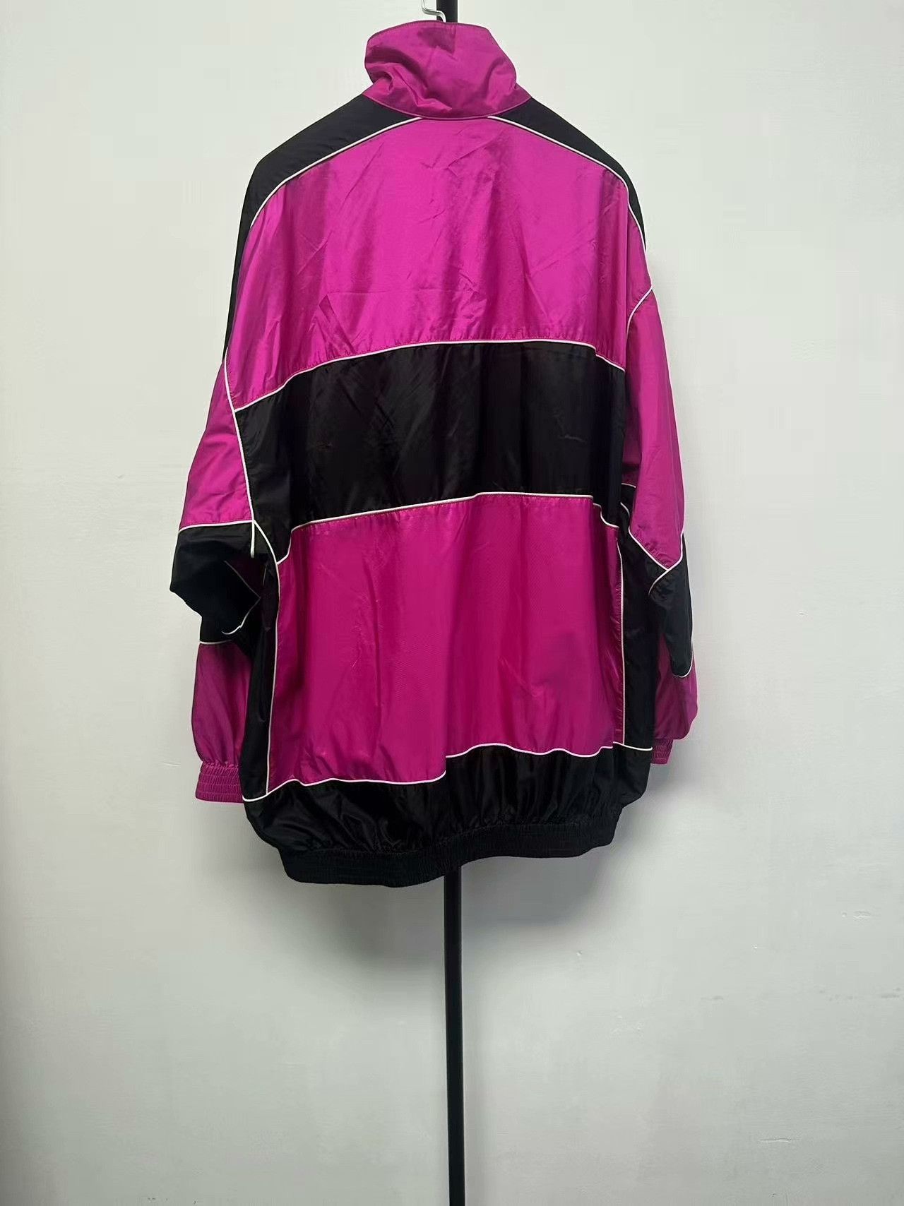 Balenciaga Balenciaga Logo Print Colorblock Jacket Size 34 Size XXS / US 00 / IT 34 - 2 Thumbnail