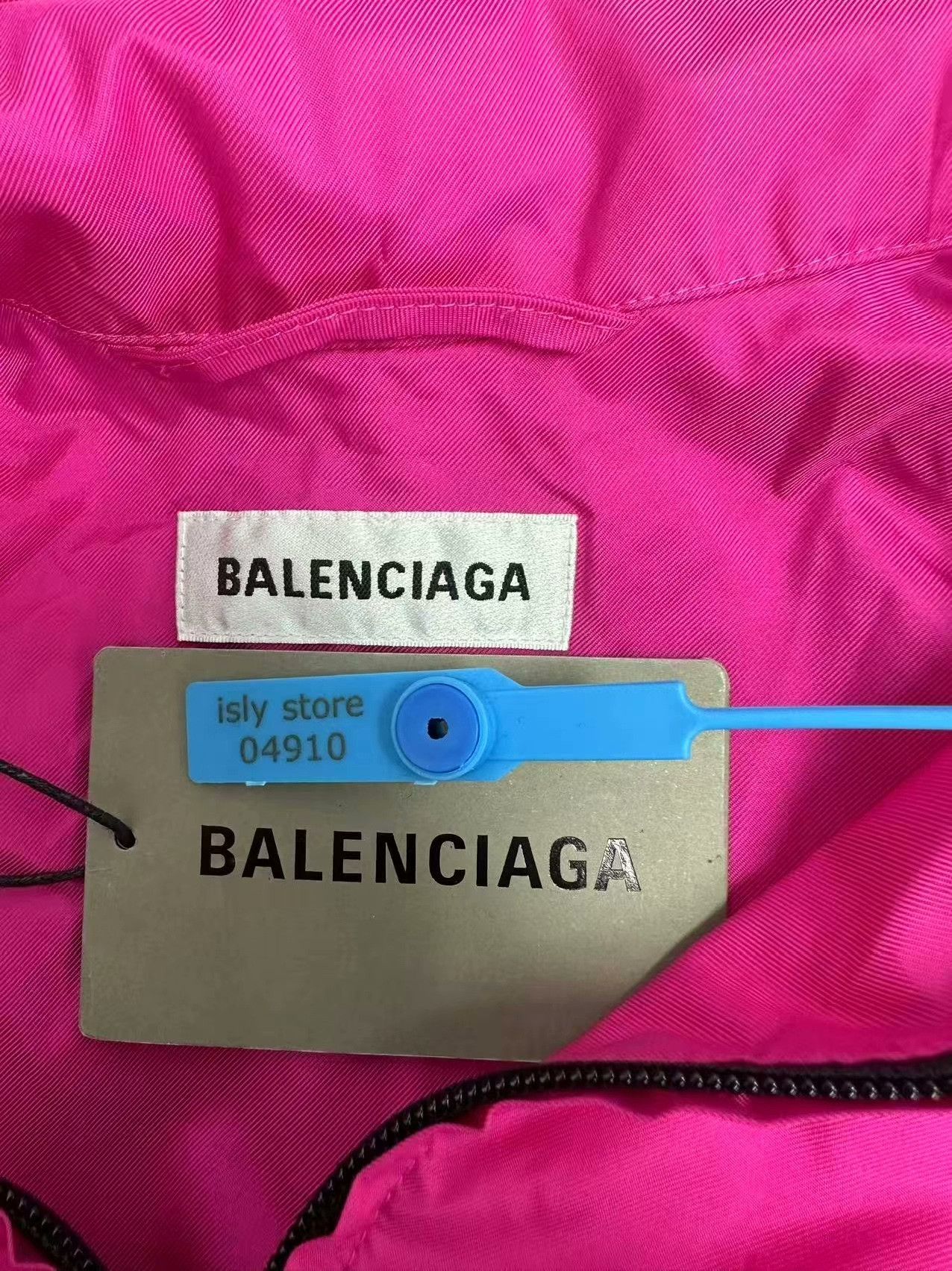 Balenciaga Balenciaga Logo Print Colorblock Jacket Size 34 Size XXS / US 00 / IT 34 - 4 Thumbnail
