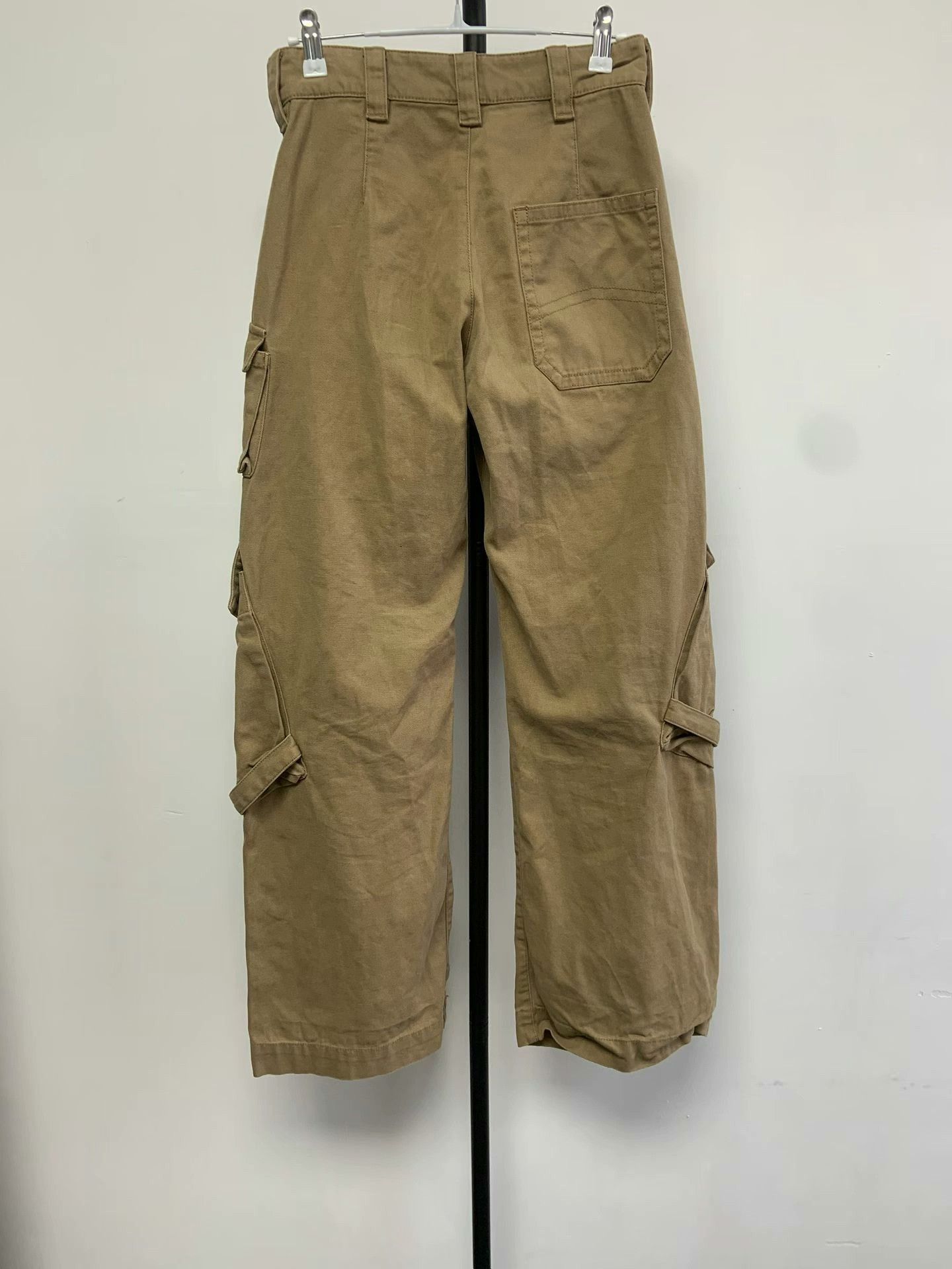 Acne Studios Acne Studios Khaki Cotton Cargo Pants 30 Size 30" / US 8 / IT 44 - 2 Thumbnail