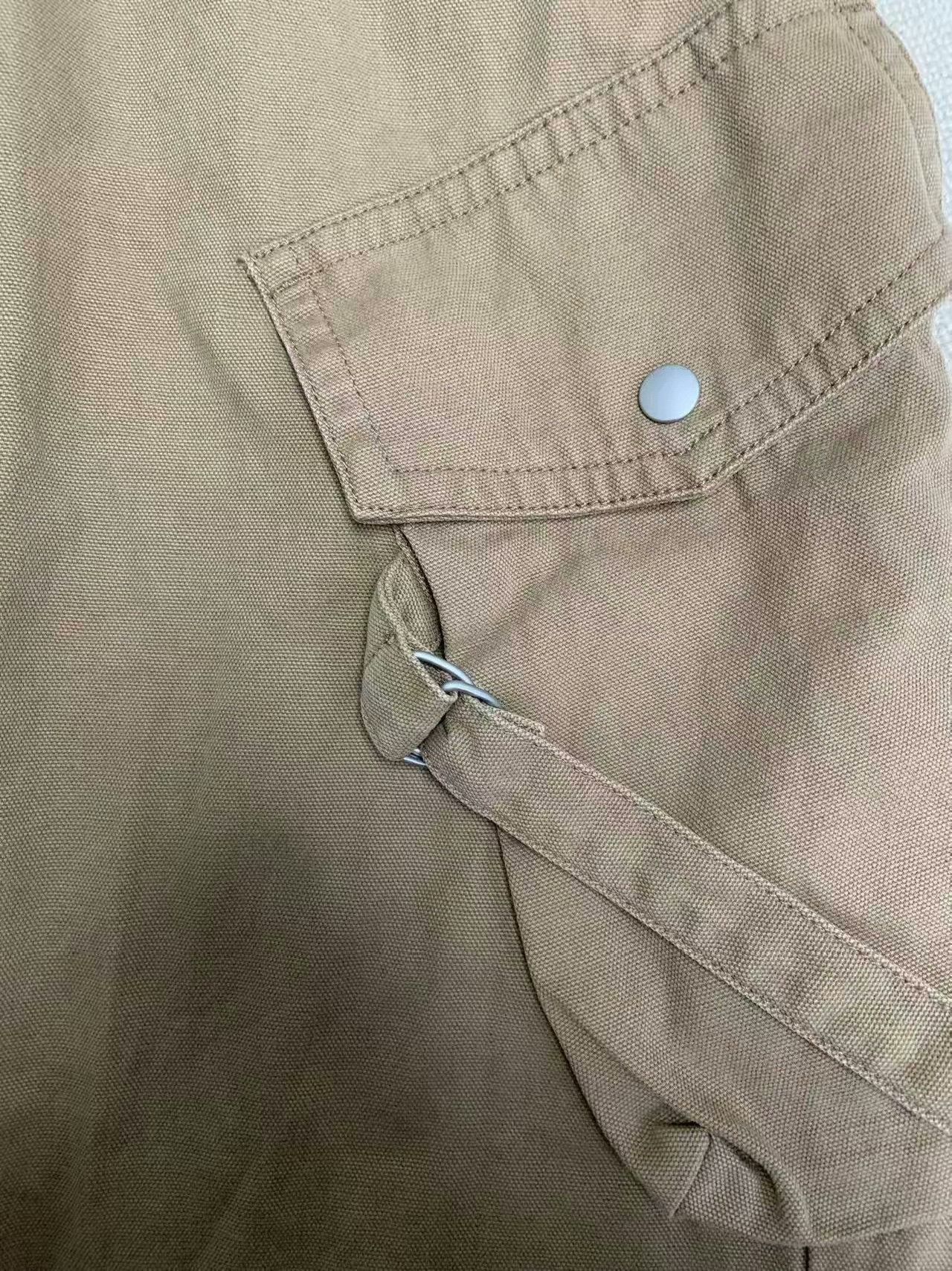 Acne Studios Acne Studios Khaki Cotton Cargo Pants 30 Size 30" / US 8 / IT 44 - 3 Thumbnail