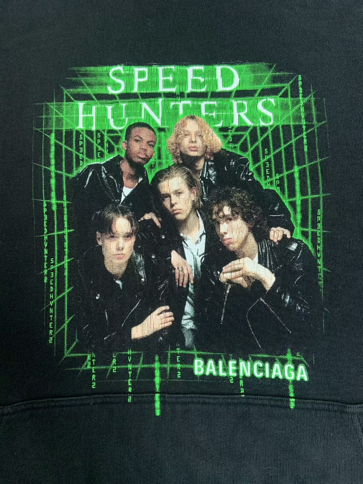 Balenciaga Balenciaga Speed Hunters Hoodie Size S Size US S / EU 44-46 / 1 - 3 Thumbnail
