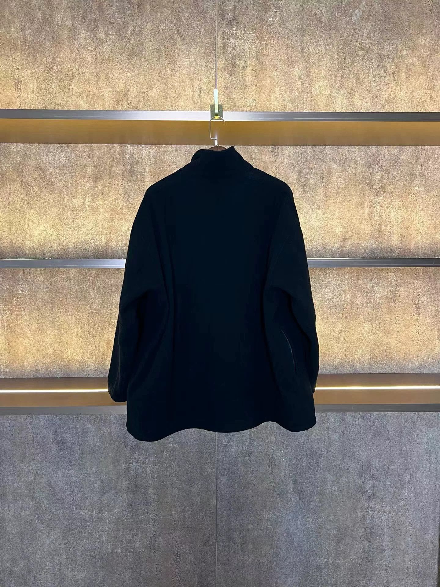 Balenciaga Balenciaga Logo Fleece Zip Jacket Size 46 Size US S / EU 44-46 / 1 - 2 Thumbnail