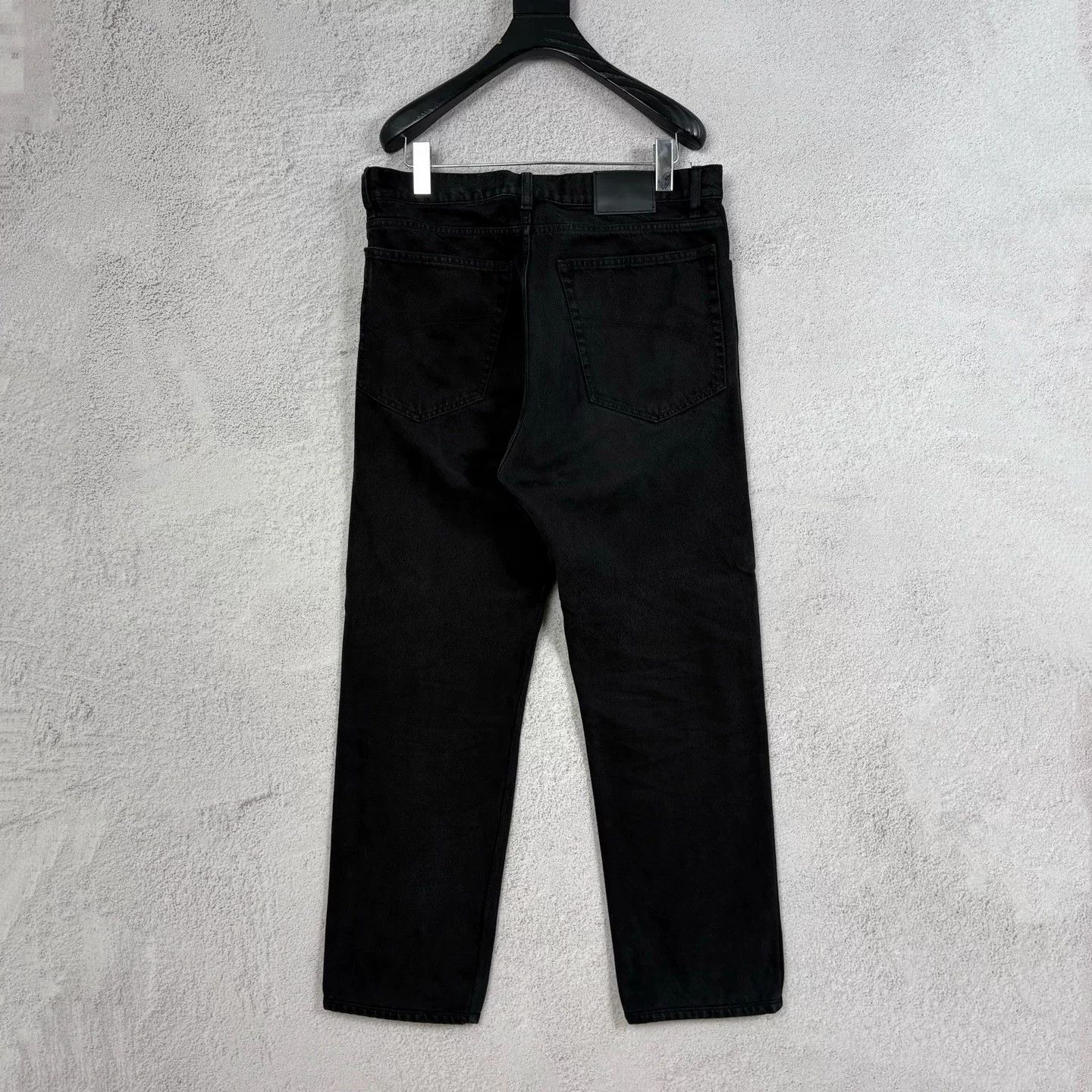 Balenciaga Balenciaga Black Washed Denim Jeans Size M Size US 34 / EU 50 - 2 Thumbnail