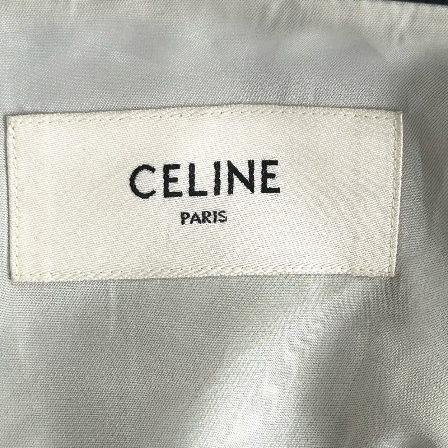Celine Celine Crest Logo Hooded Zip-up Jacket Size 52 Size US L / EU 52-54 / 3 - 3 Thumbnail