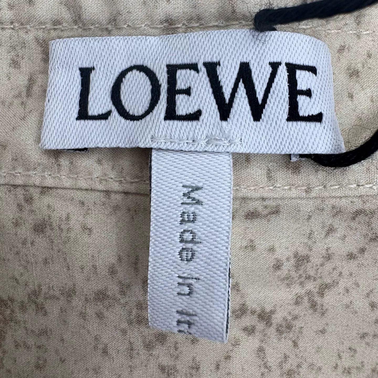 Loewe Loewe Fish Print Long Sleeve Shirt 40 Size US M / EU 48-50 / 2 - 3 Thumbnail