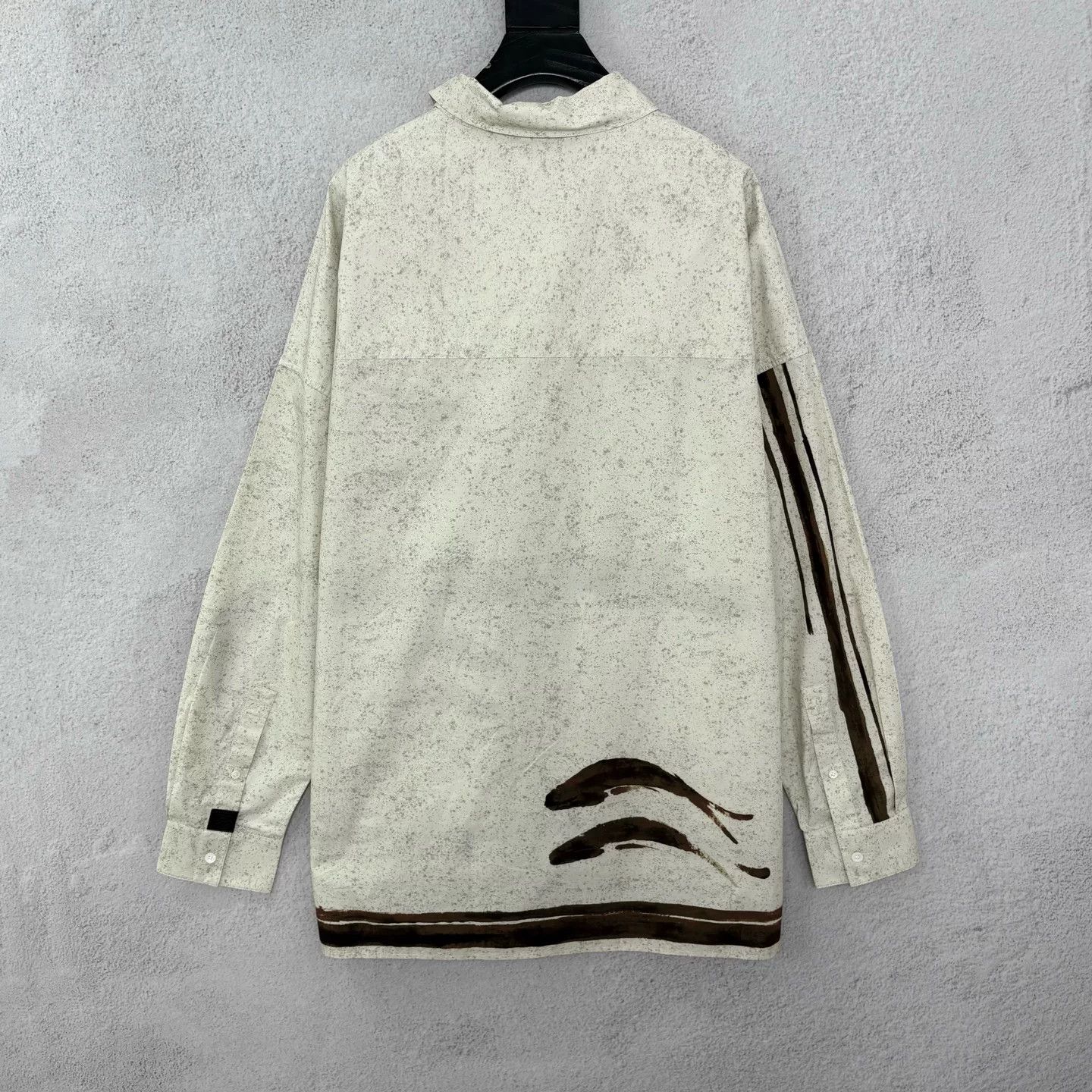 Loewe Loewe Fish Print Long Sleeve Shirt 40 Size US M / EU 48-50 / 2 - 2 Thumbnail