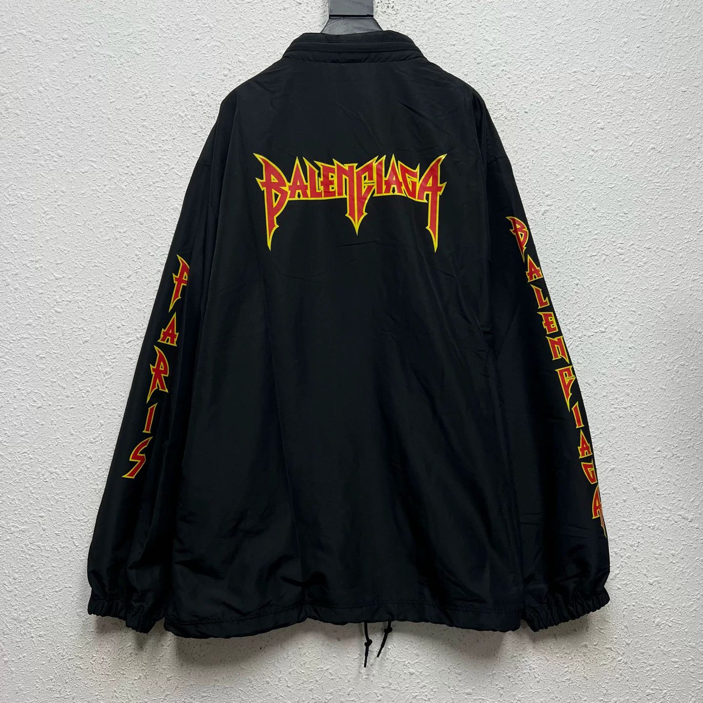 Balenciaga Balenciaga Metal Logo Windbreaker Jacket Size 46 Size US S / EU 44-46 / 1 - 2 Thumbnail