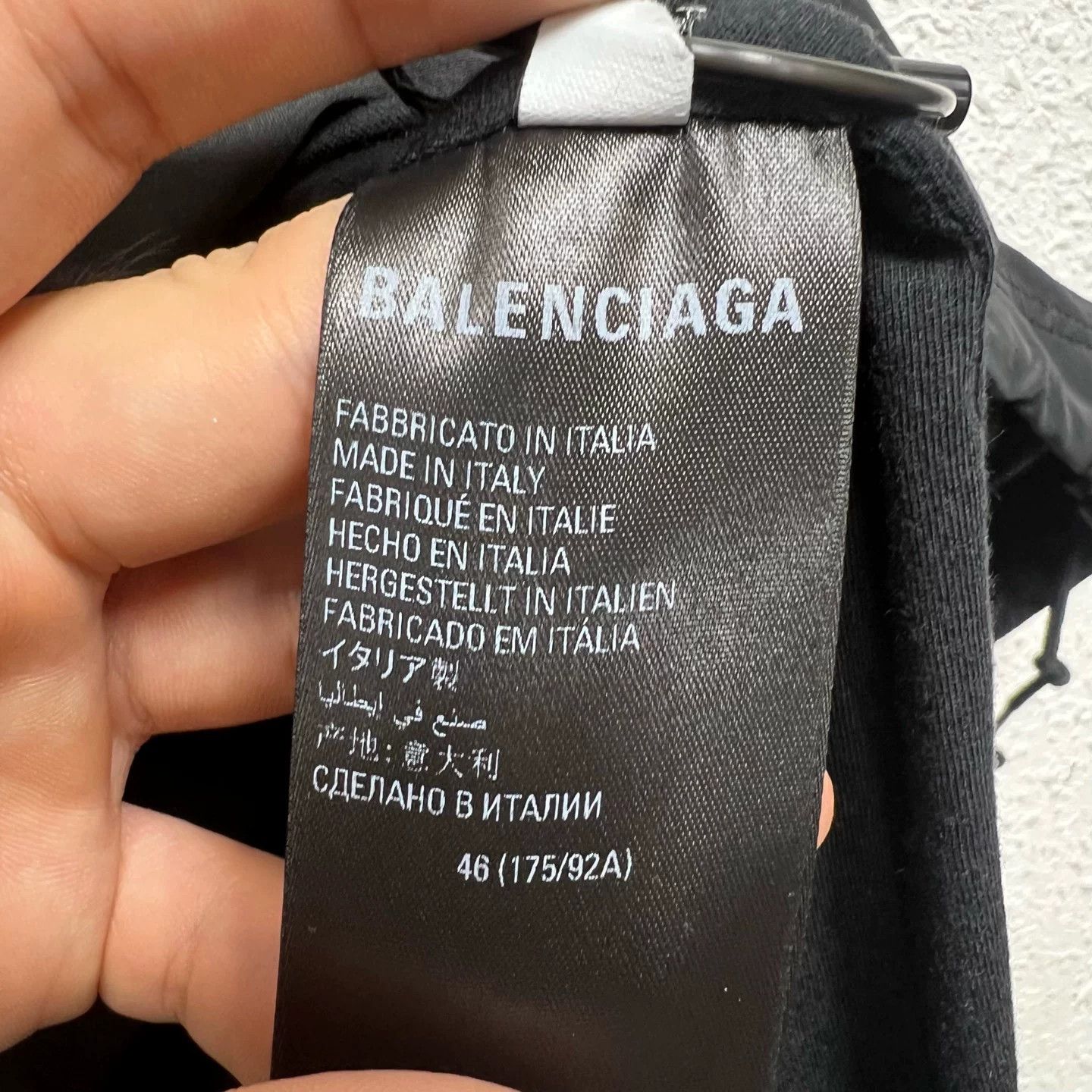 Balenciaga Balenciaga Metal Logo Windbreaker Jacket Size 46 Size US S / EU 44-46 / 1 - 5 Thumbnail