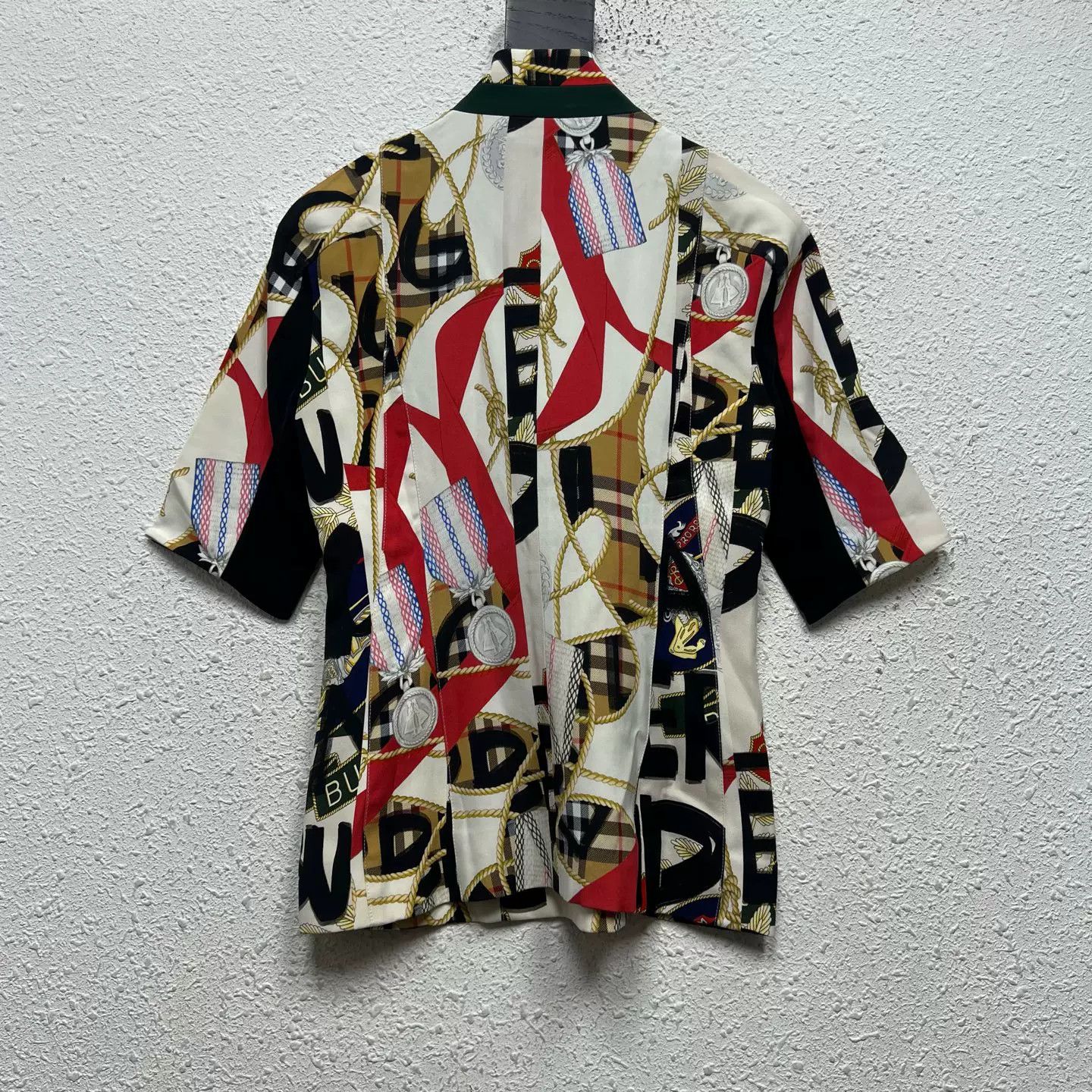 Burberry Burberry Silk Print Zip-up Jacket IT 34 Size XXS / US 00 / IT 34 - 2 Thumbnail