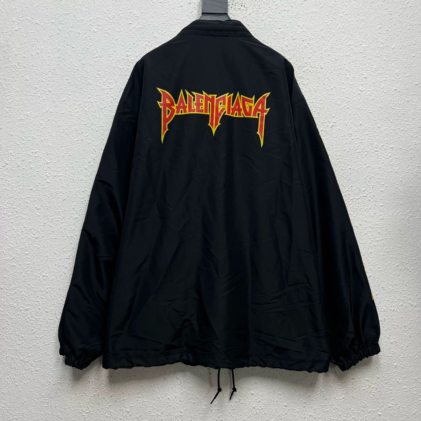 Balenciaga Balenciaga Rock Logo Print Windbreaker 46 Size US S / EU 44-46 / 1 - 2 Thumbnail