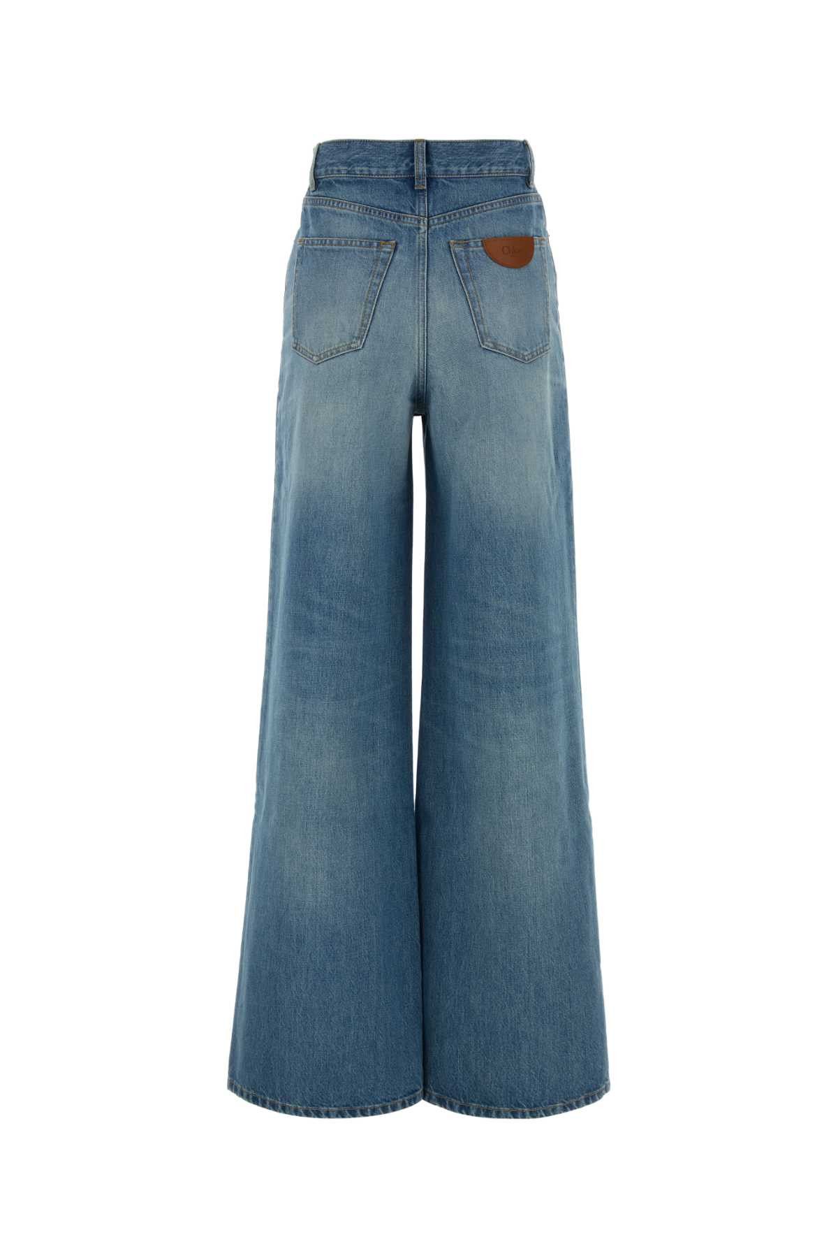 Chloe Denim Wide-Leg Jeans Size 27" / US 4 / IT 40 - 2 Thumbnail