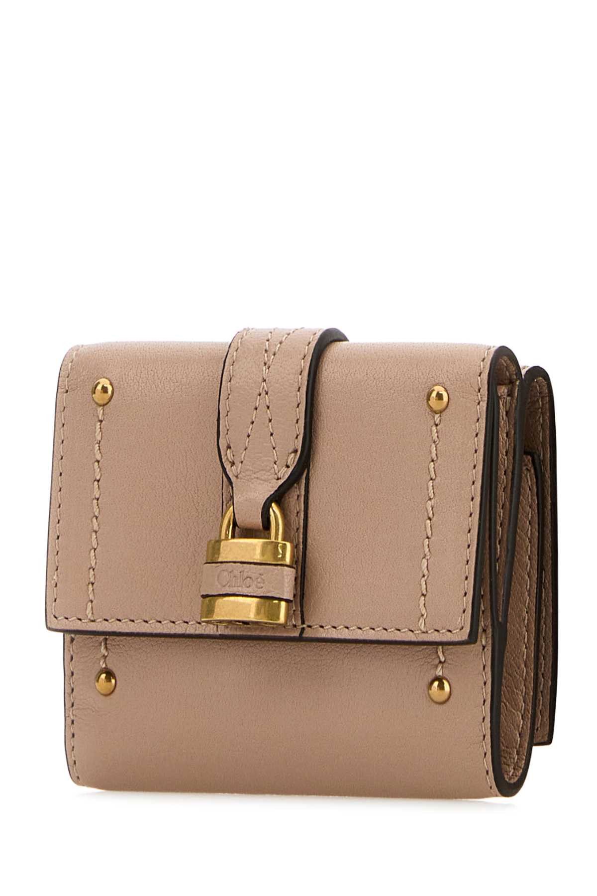 Chloe Antiqued Pink Leather Mini Paddington Wallet Size ONE SIZE - 2 Thumbnail