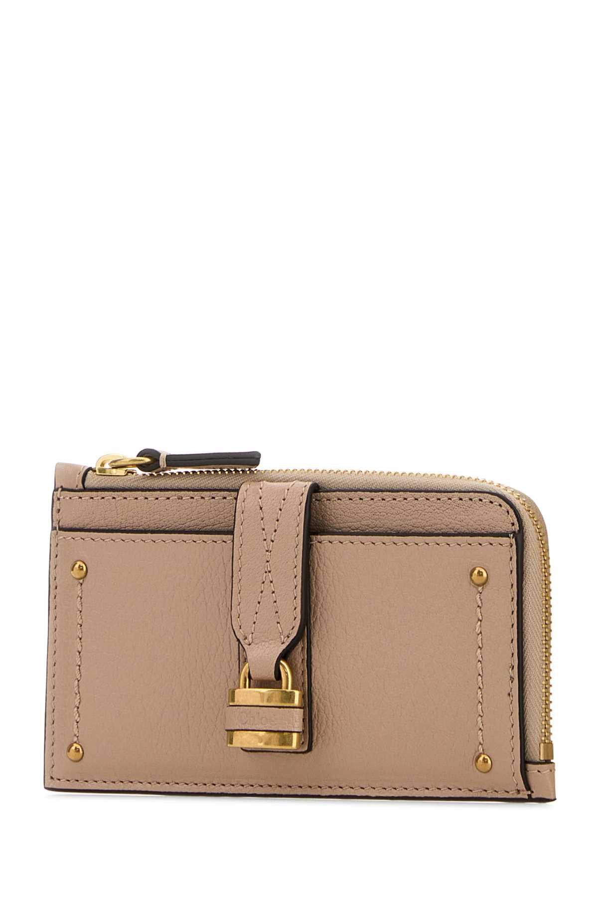 Chloe Powder Pink Leather Small Paddington Coin Purse Size ONE SIZE - 2 Thumbnail