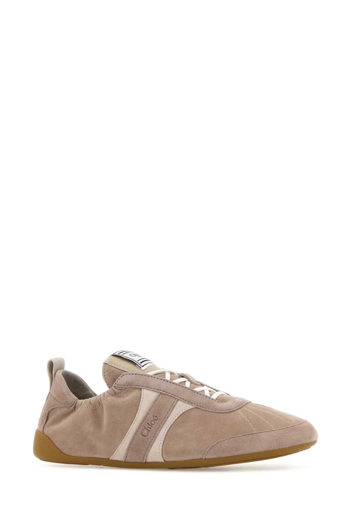 Chloe Cappuccino Suede Chloã¨ Kick Sneakers Size US 10 / IT 40 - 2 Thumbnail