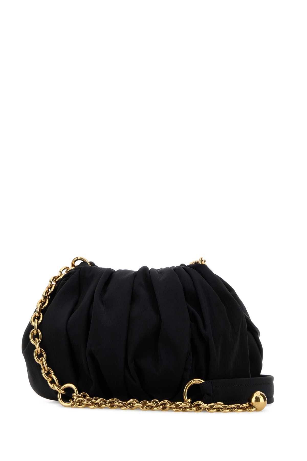 Chloe Black Canvas Chloe Plisse Shoulder Bag Size ONE SIZE - 2 Thumbnail