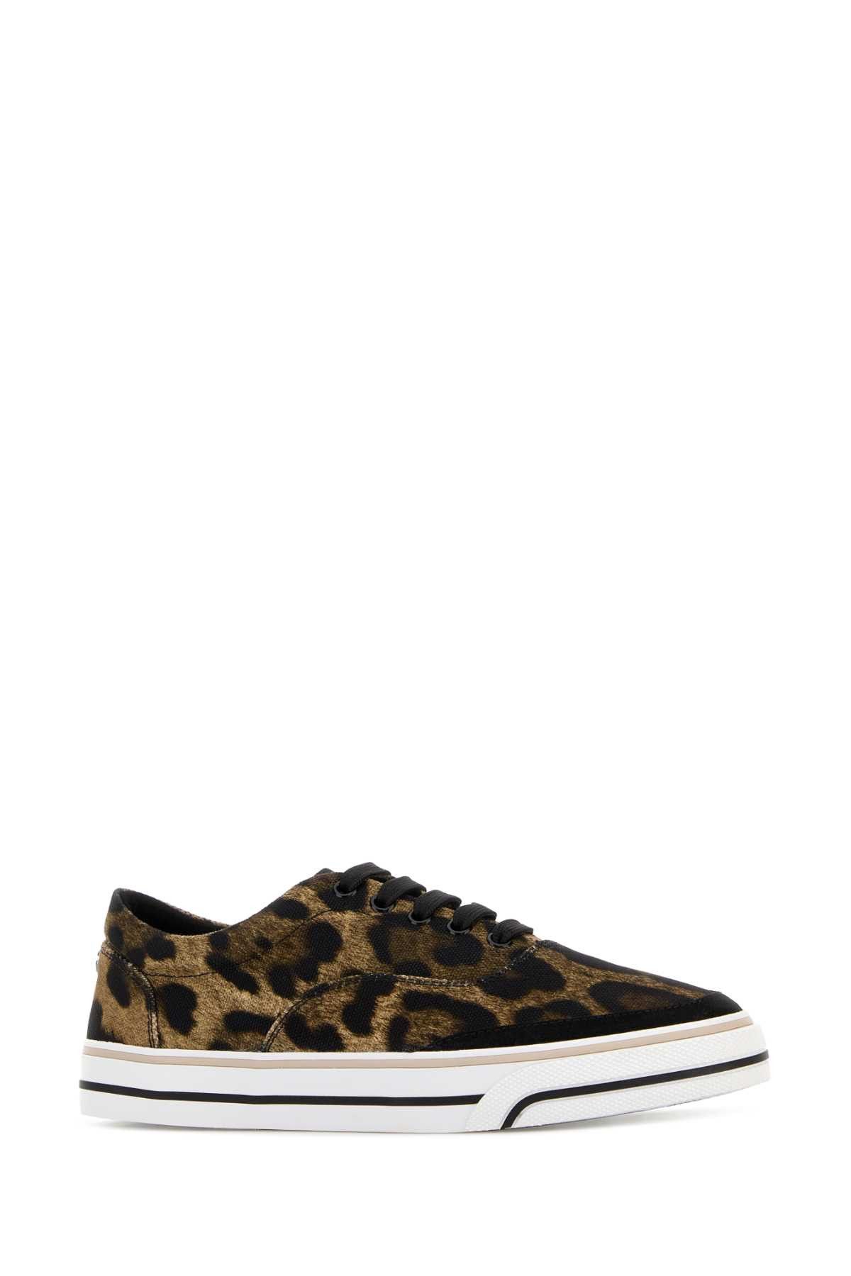 Dolce & Gabbana Printed Canvas Dg Sailing Sneakers Size US 11 / IT 41 - 2 Thumbnail