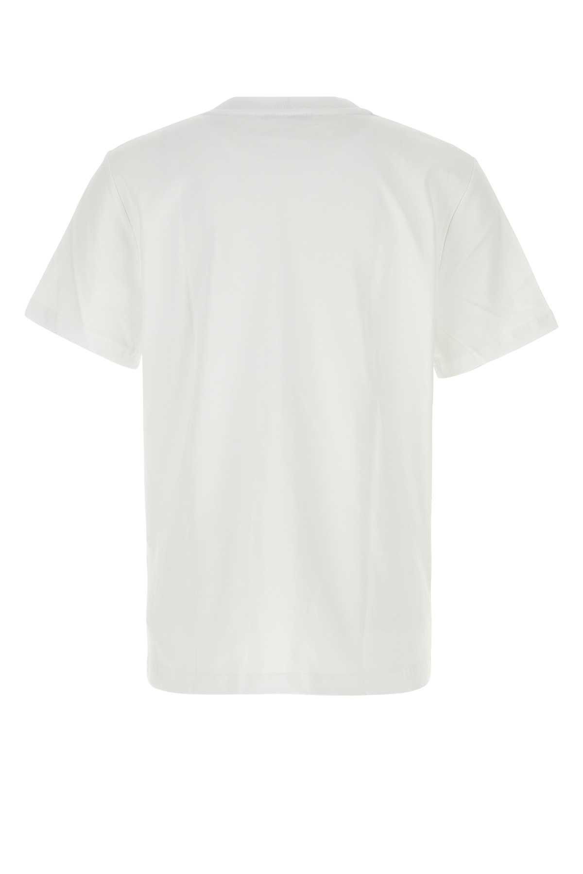 A.P.C. White Cotton T-Shirt Size US L / EU 52-54 / 3 - 2 Thumbnail