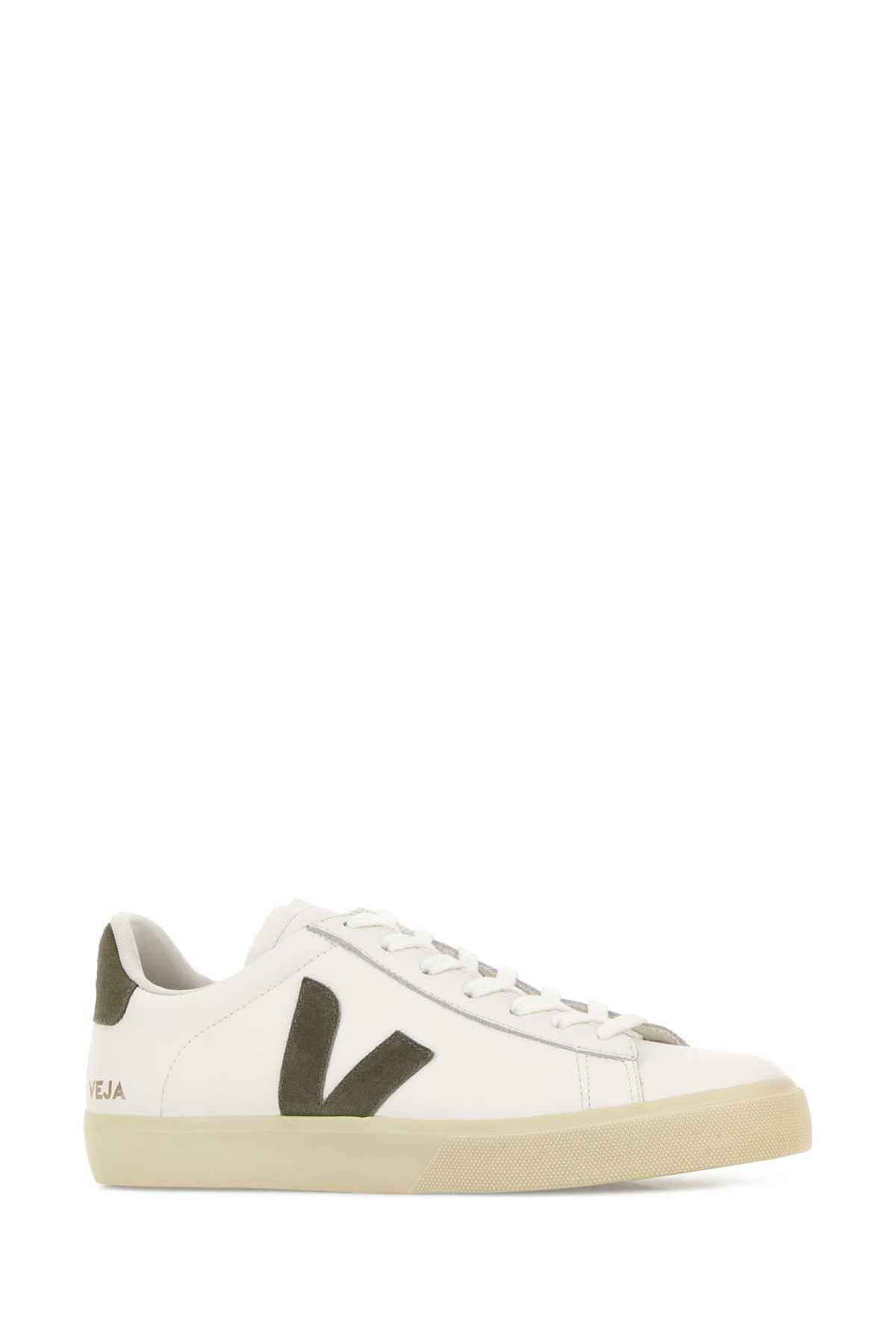 Veja White Leather Campo Sneakers Size US 9 / IT 39 - 2 Thumbnail