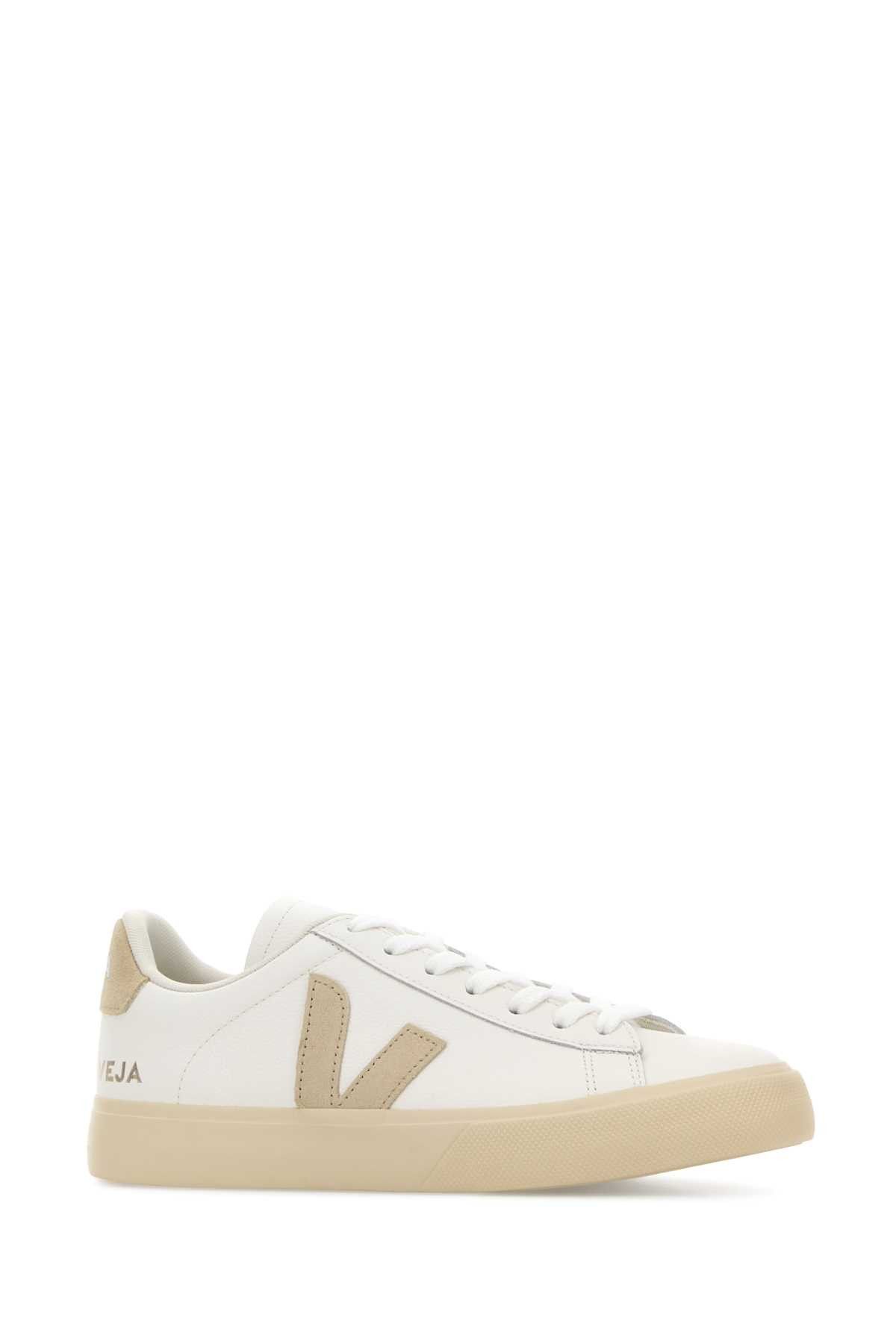 Veja White Chromefree Leather Campo Sneakers Size US 10 / IT 40 - 2 Thumbnail