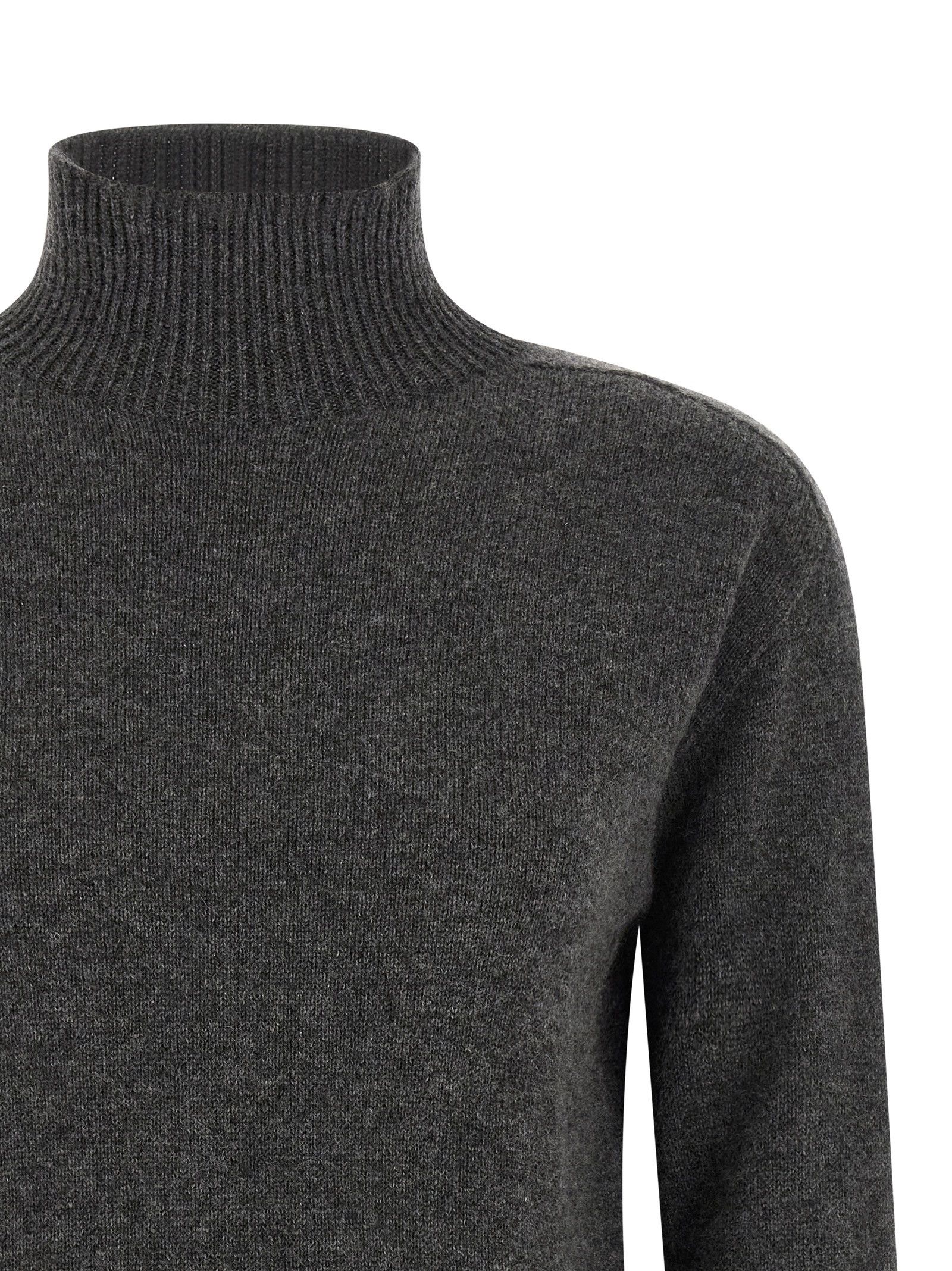 Max Mara 'Quercia' Turtleneck Sweater Size L / US 10 / IT 46 - 3 Thumbnail