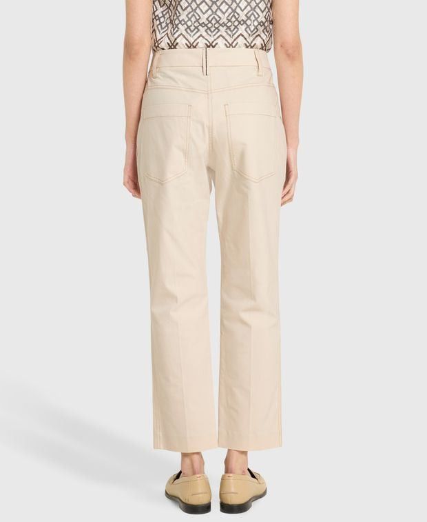 Brunello Cucinelli Cropped trousers Size 25" / US 0 / IT 36 - 2 Thumbnail