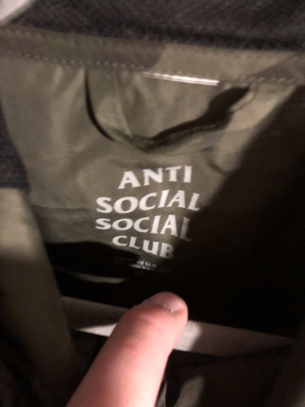 Anti Social Social Club Anti Social Social Club Wind breaker Hooodie Size US S / EU 44-46 / 1 - 5 Thumbnail