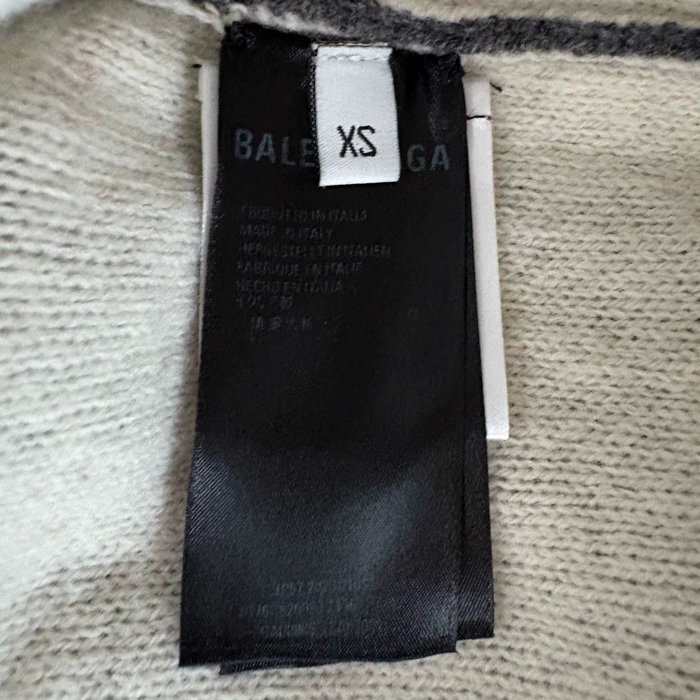 Balenciaga Balenciaga All-Over Logo Knit Sweater Size XS Size US XS / EU 42 / 0 - 4 Thumbnail