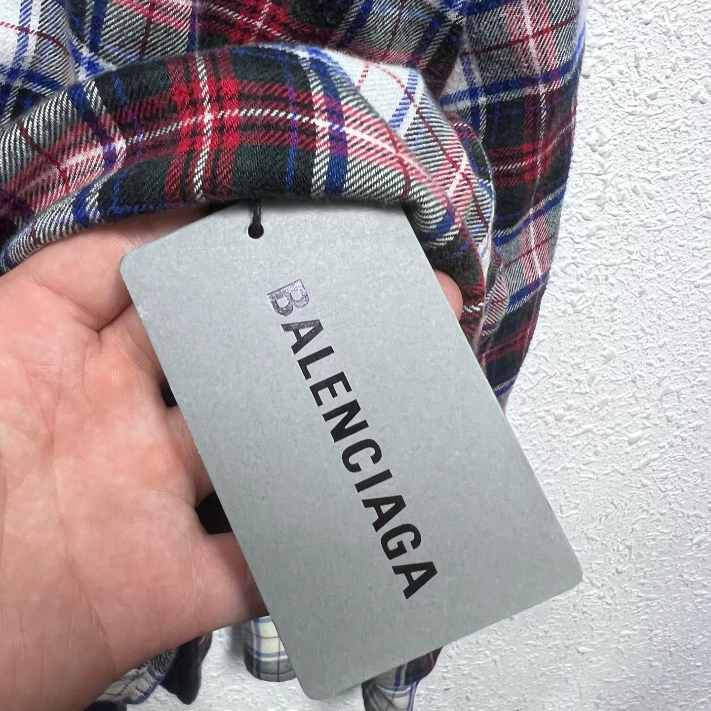 Balenciaga Balenciaga Hooded Padded Plaid Flannel Jacket Size S Size US S / EU 44-46 / 1 - 7 Thumbnail