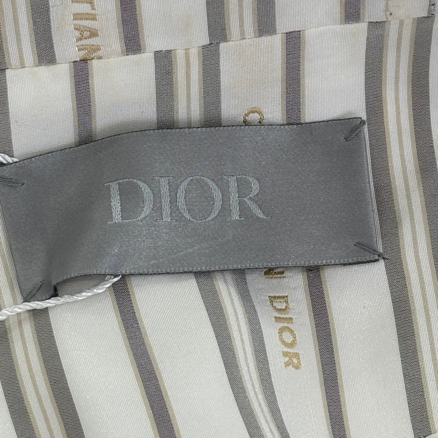 Dior Dior Striped Silk Blend Anorak Jacket Size 46 Size US S / EU 44-46 / 1 - 3 Thumbnail