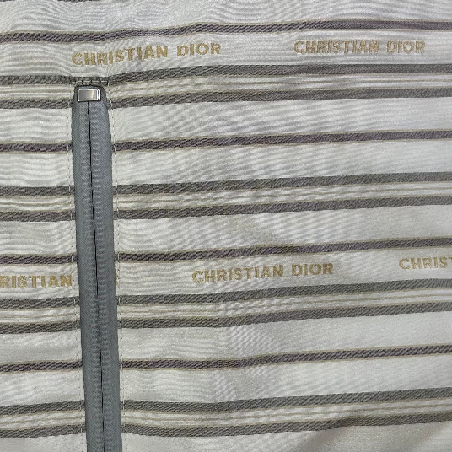 Dior Dior Striped Silk Blend Anorak Jacket Size 46 Size US S / EU 44-46 / 1 - 7 Thumbnail