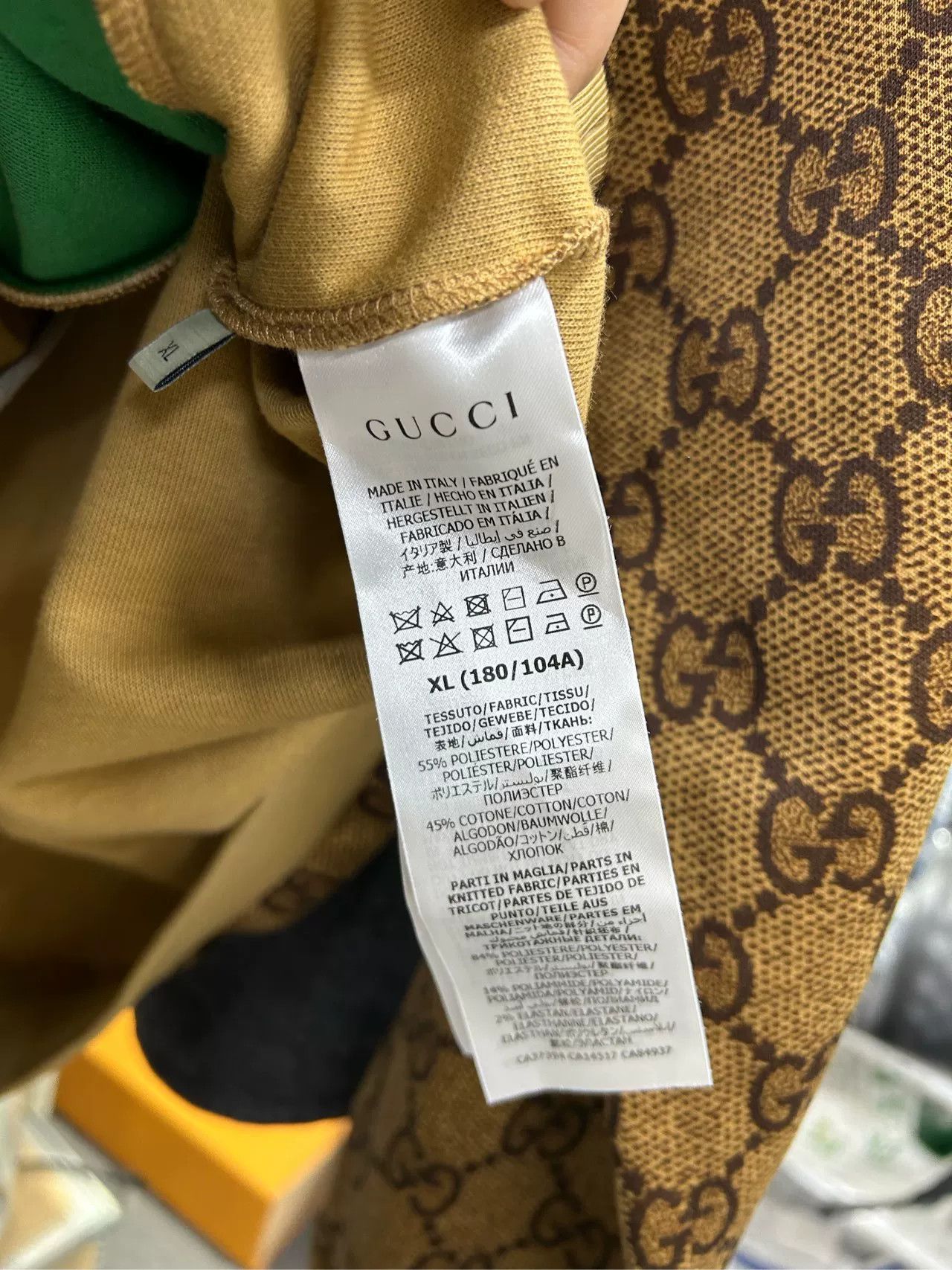 Gucci Gucci GG Monogram Chevron Track Jacket XL Size US XL / EU 56 / 4 - 6 Thumbnail