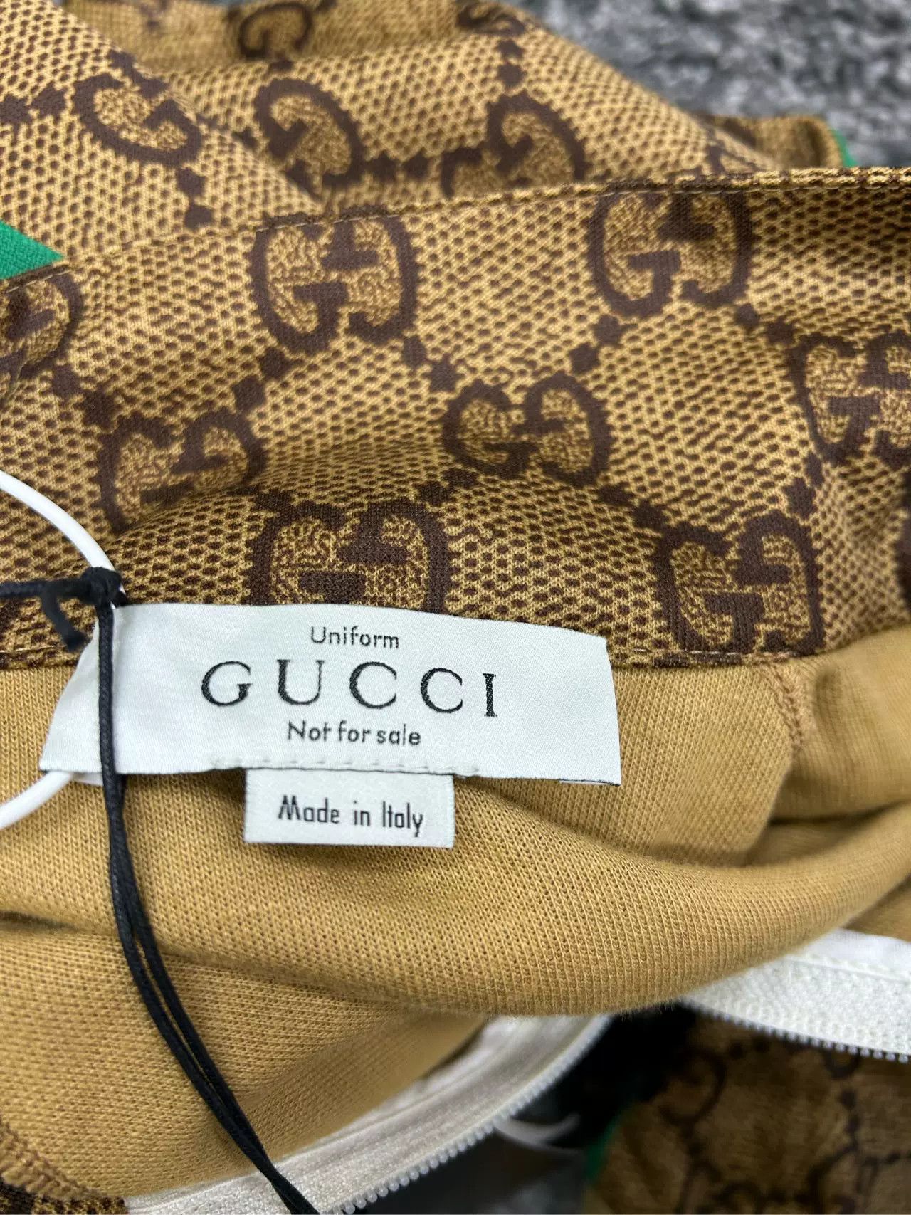 Gucci Gucci GG Monogram Chevron Track Jacket XL Size US XL / EU 56 / 4 - 5 Thumbnail