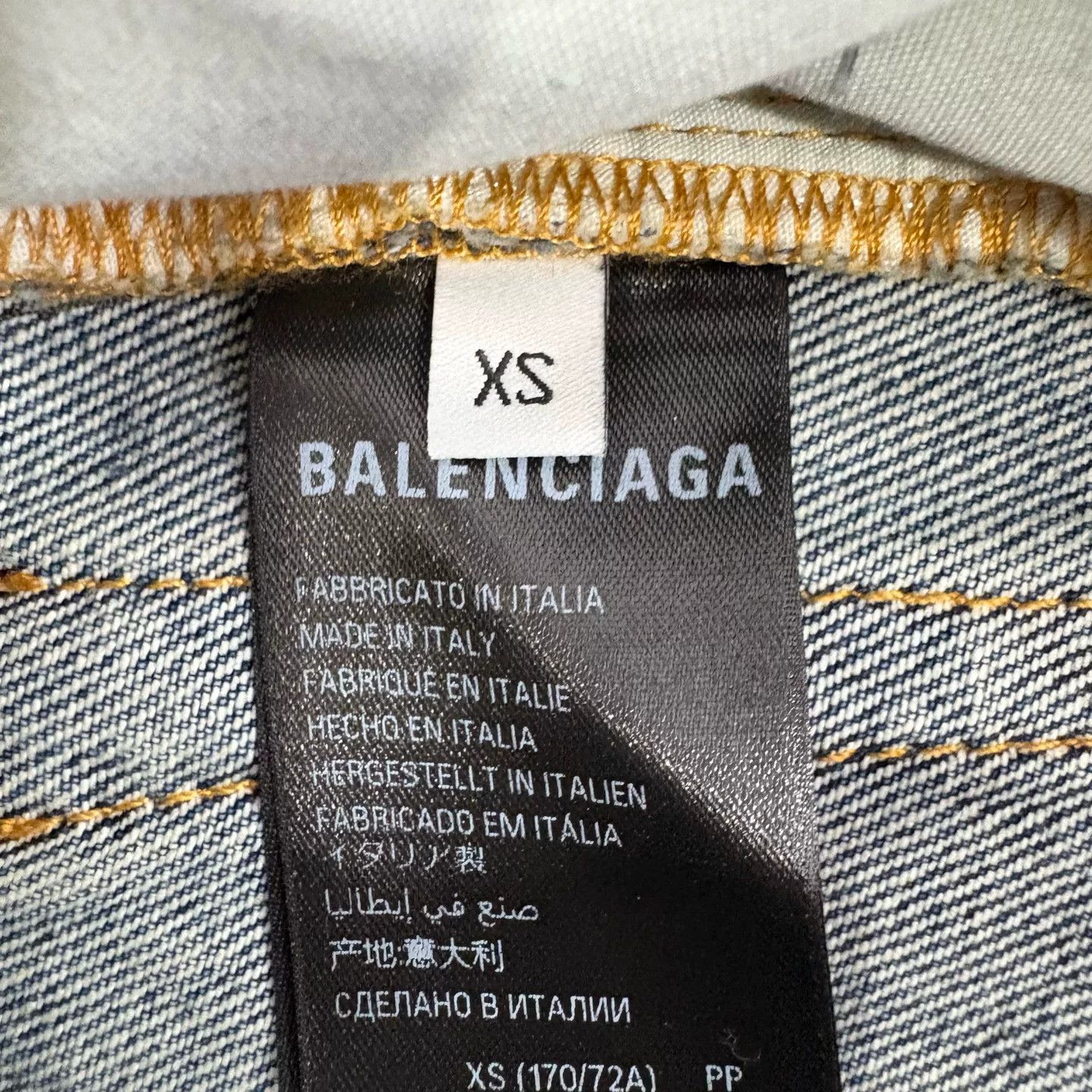 Balenciaga Balenciaga Super Destroyed Jeans XS Size US 28 / EU 44 - 5 Thumbnail