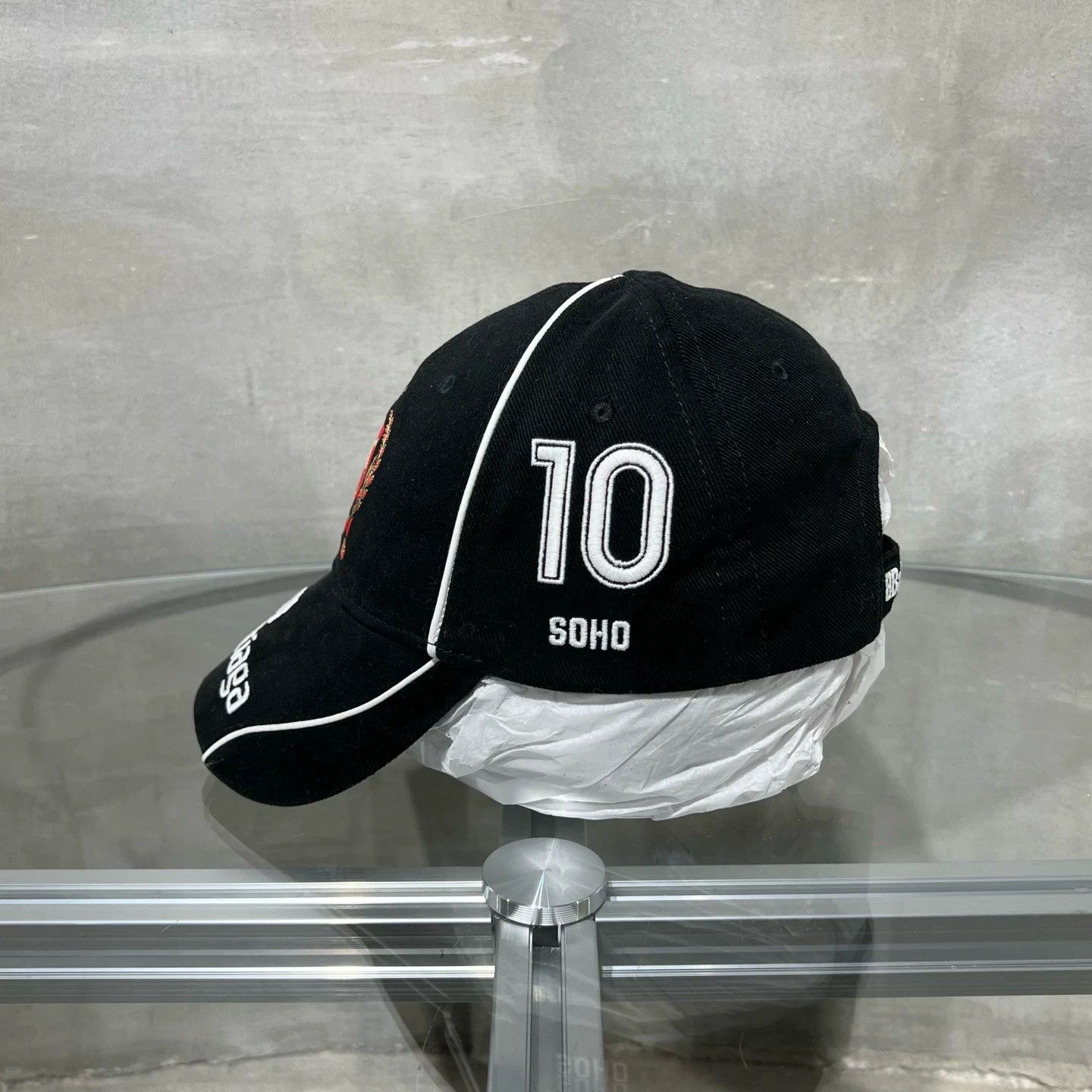 Balenciaga Balenciaga Soccer Mayfair Baseball Cap Size L Size ONE SIZE - 2 Thumbnail