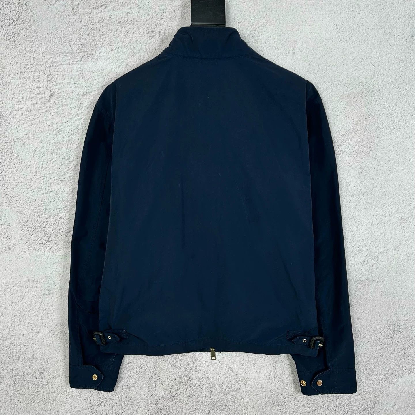 Burberry Burberry Navy Embroidered Knight Zip Jacket US L Size US L / EU 52-54 / 3 - 2 Thumbnail