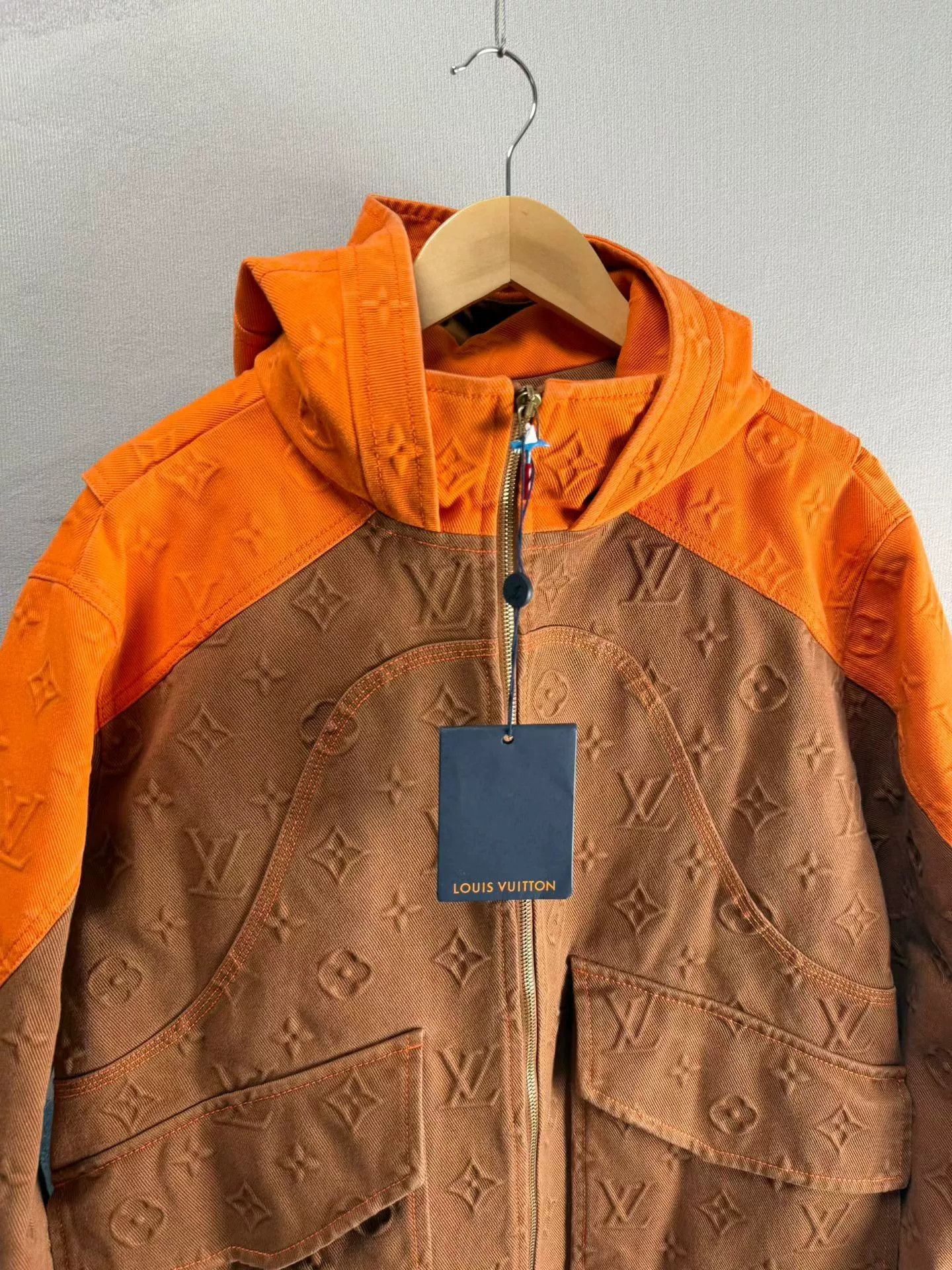 Louis Vuitton Louis Vuitton Monogram Denim Hooded Jacket 46 Size US S / EU 44-46 / 1 - 2 Thumbnail