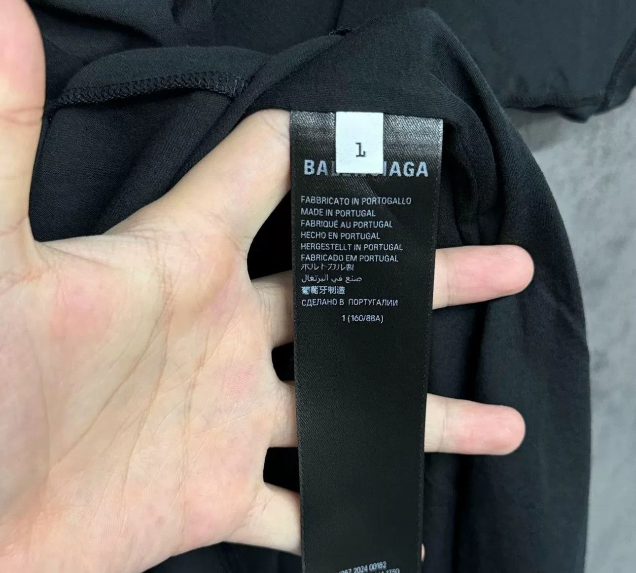 Balenciaga Balenciaga Mirror Logo T-Shirt Size 1 Size US S / EU 44-46 / 1 - 4 Thumbnail