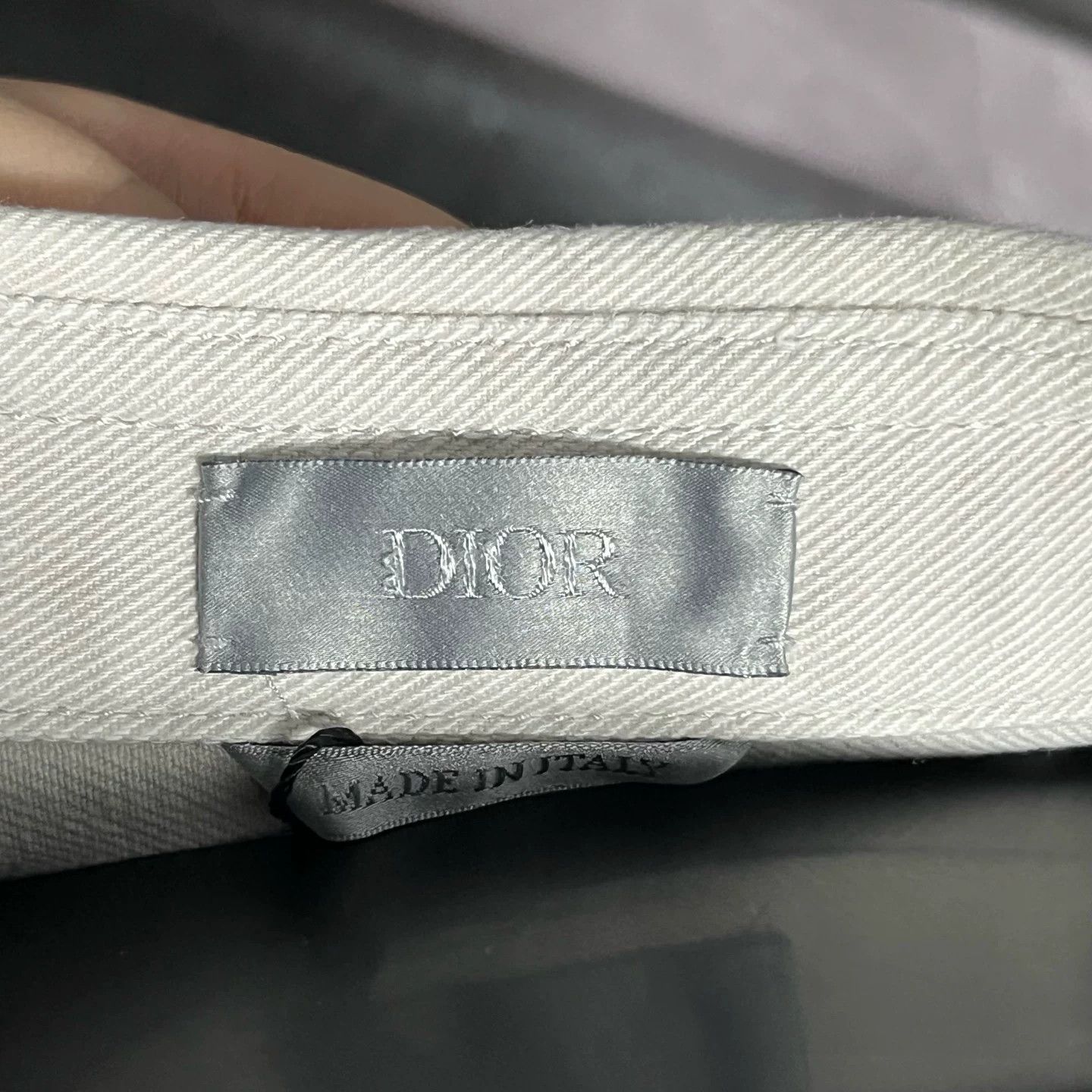 Dior Dior Logo Patch Twill Overshirt Size 40 Size US M / EU 48-50 / 2 - 4 Thumbnail