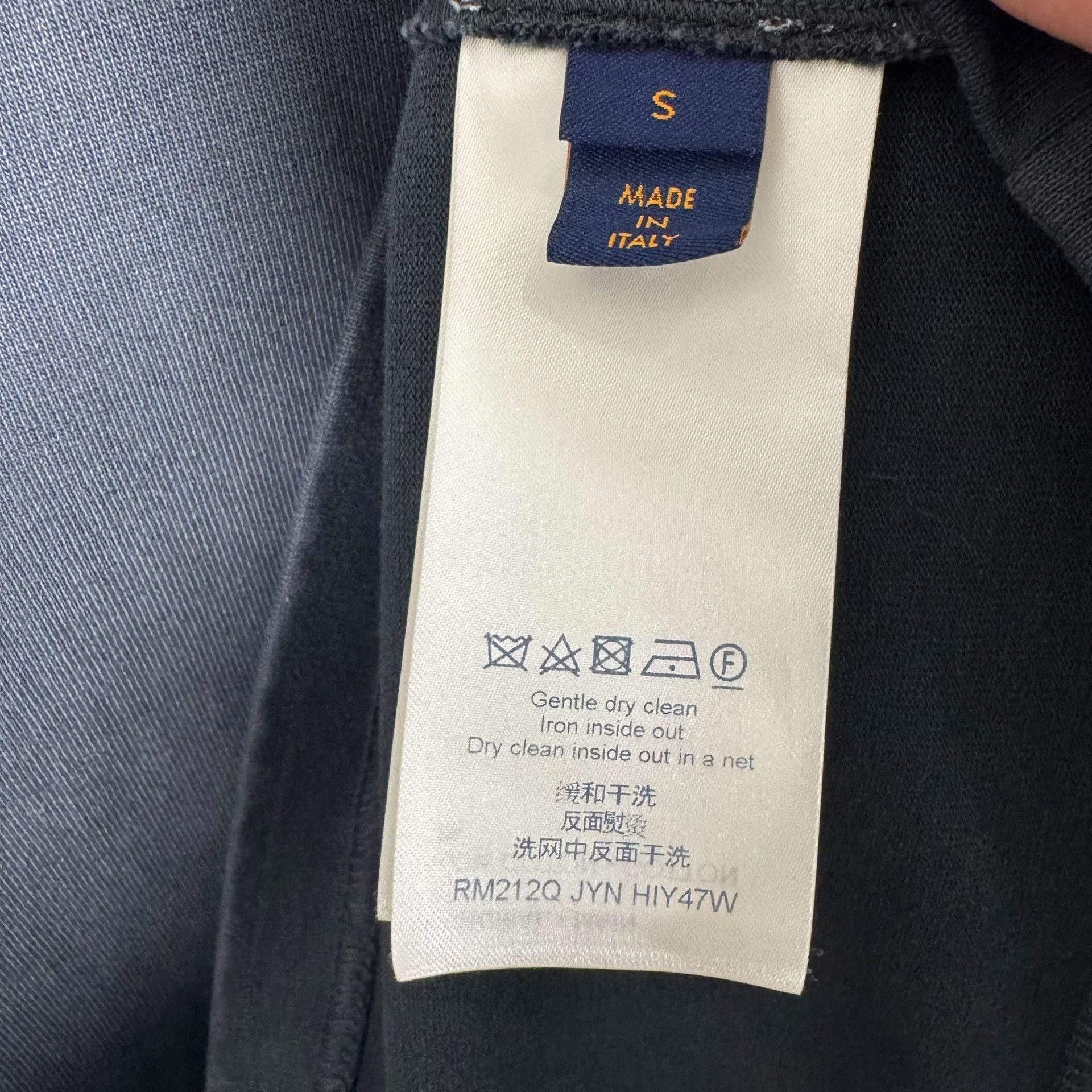 Louis Vuitton Louis Vuitton Washed Instruction Patch T-Shirt S Size US S / EU 44-46 / 1 - 3 Thumbnail