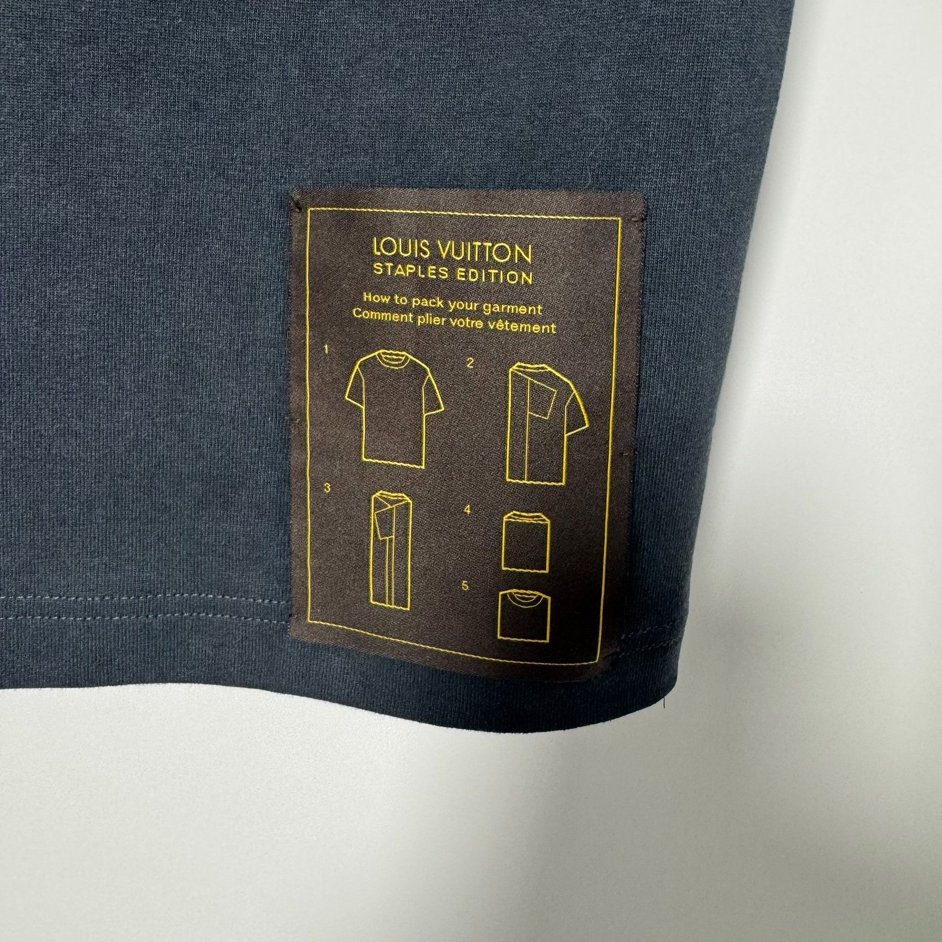 Louis Vuitton Louis Vuitton Washed Instruction Patch T-Shirt S Size US S / EU 44-46 / 1 - 5 Thumbnail