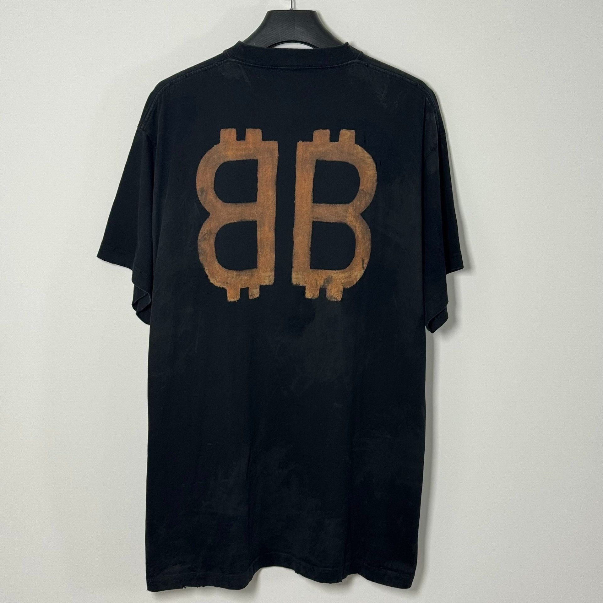 Balenciaga Balenciaga Bitcoin Logo T-Shirt Size 3 Size US L / EU 52-54 / 3 - 2 Thumbnail