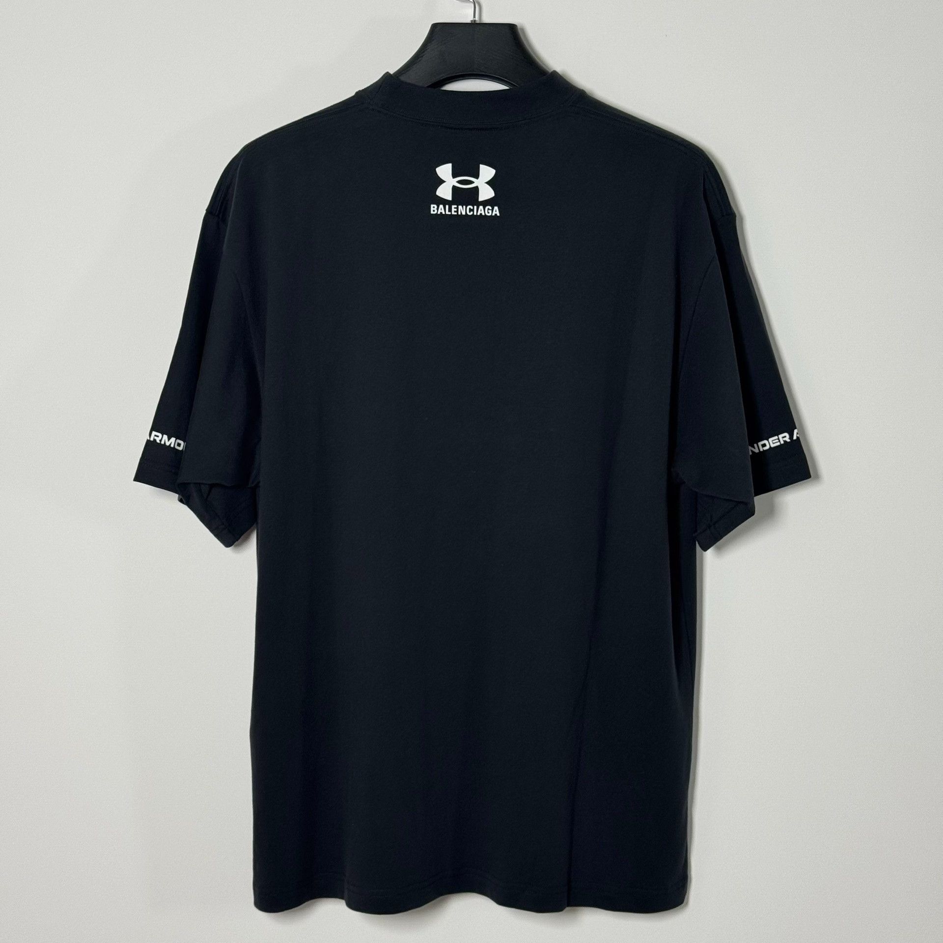 Balenciaga Balenciaga x Under Armour Logo Print T-Shirt Size 2 Size US M / EU 48-50 / 2 - 2 Thumbnail