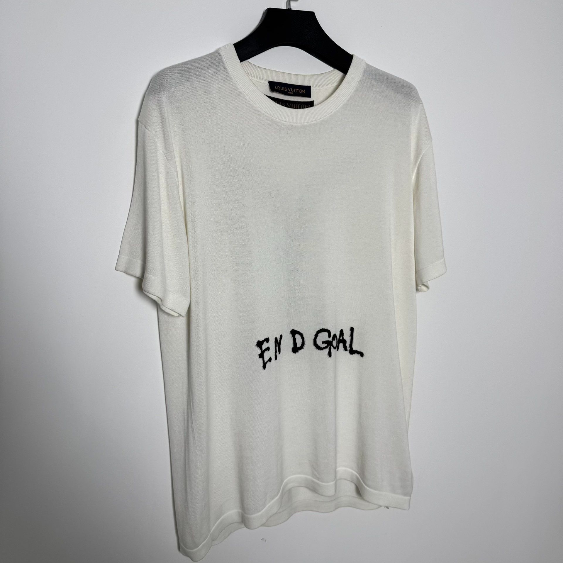 Louis Vuitton Louis Vuitton End Goal Logo Knit T-Shirt XL Size US XL / EU 56 / 4 - 2 Thumbnail