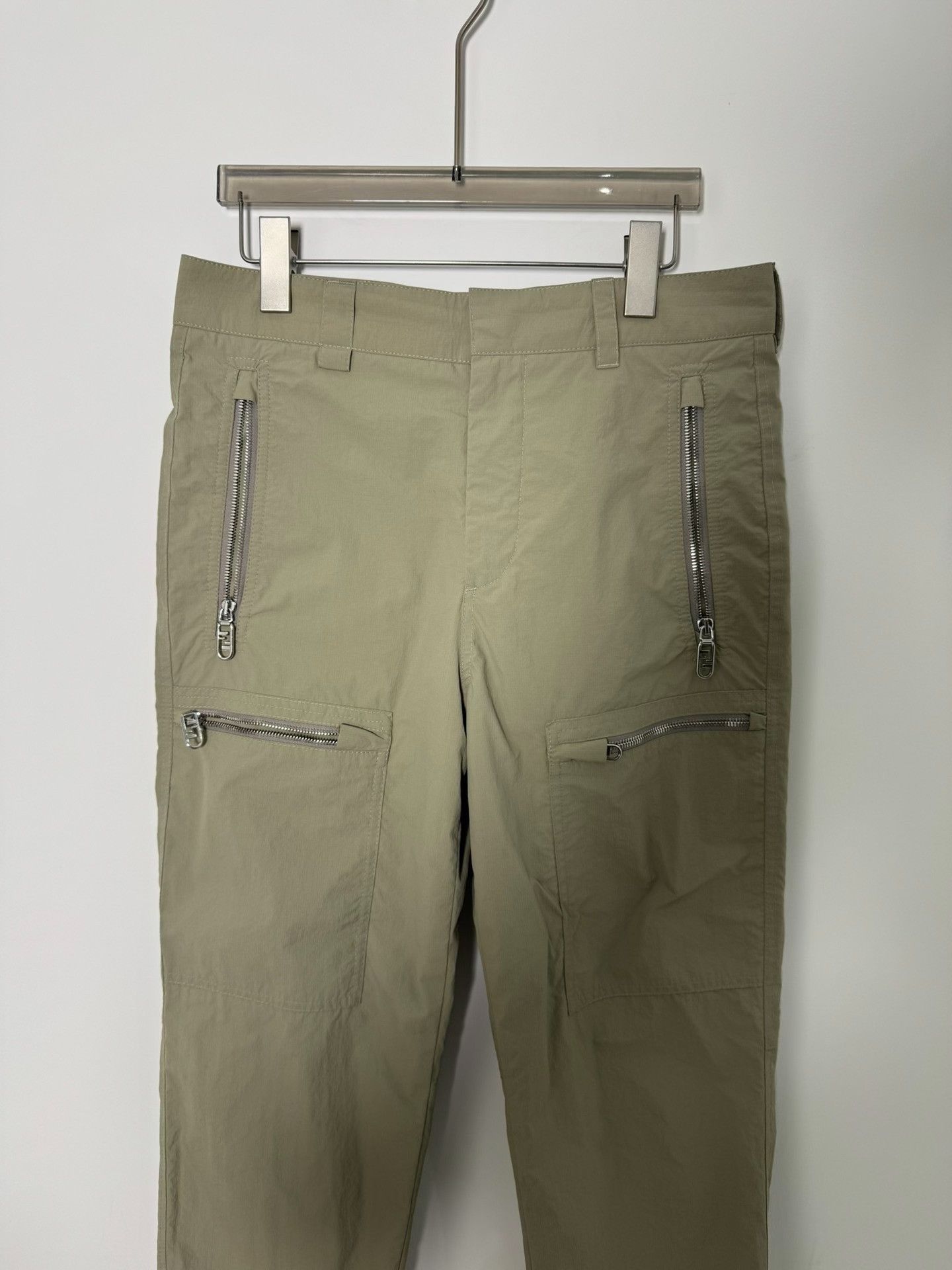 Fendi Fendi Zippered Nylon Cargo Pants EU 46 Size US 30 / EU 46 - 3 Thumbnail