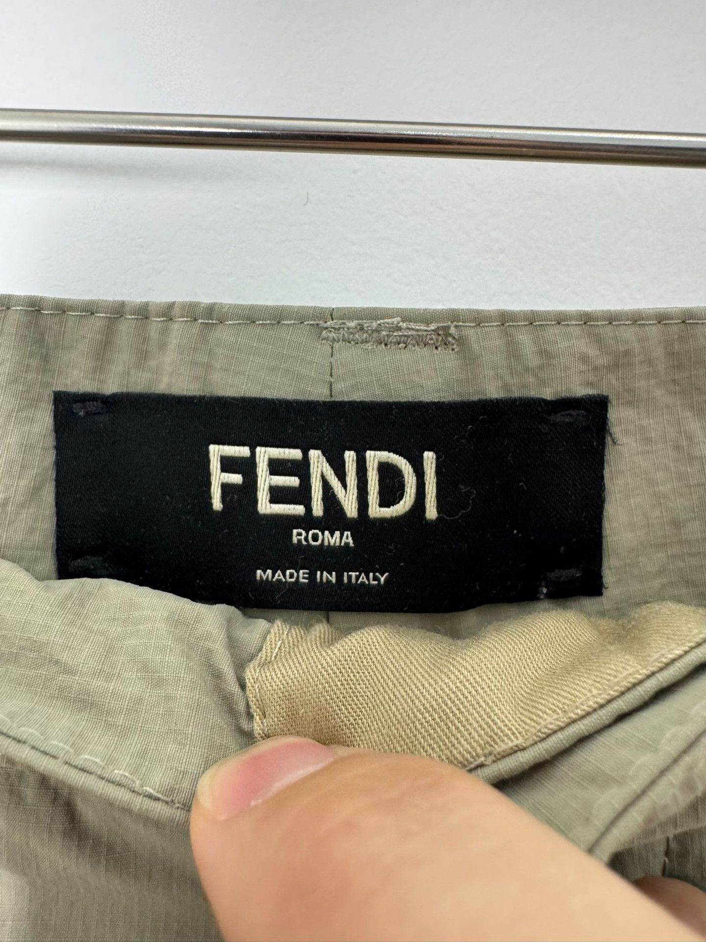 Fendi Fendi Zippered Nylon Cargo Pants EU 46 Size US 30 / EU 46 - 7 Thumbnail