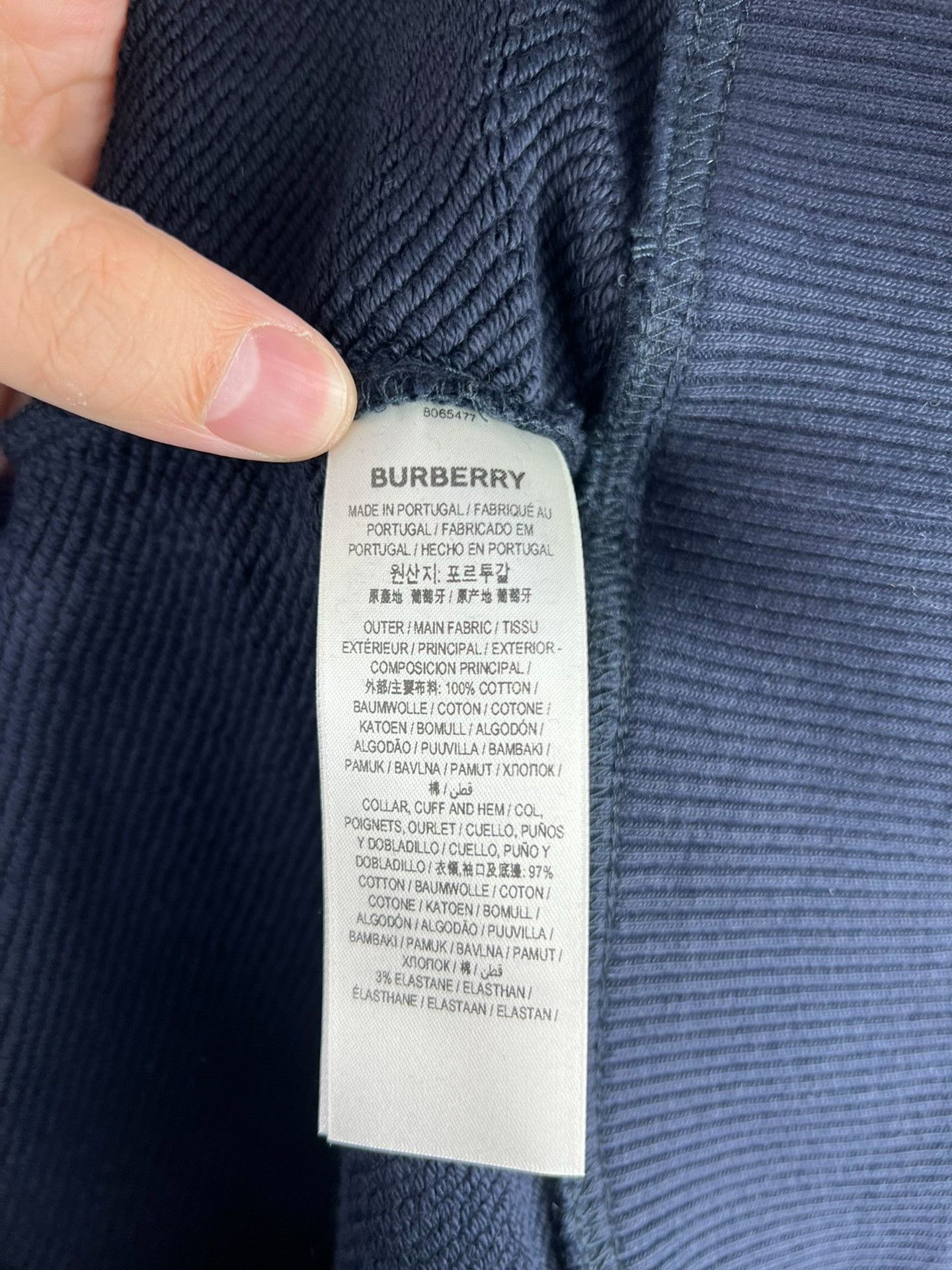 Burberry Burberry Smoked Navy Equestrian Knight Sweatshirt L Size US L / EU 52-54 / 3 - 3 Thumbnail