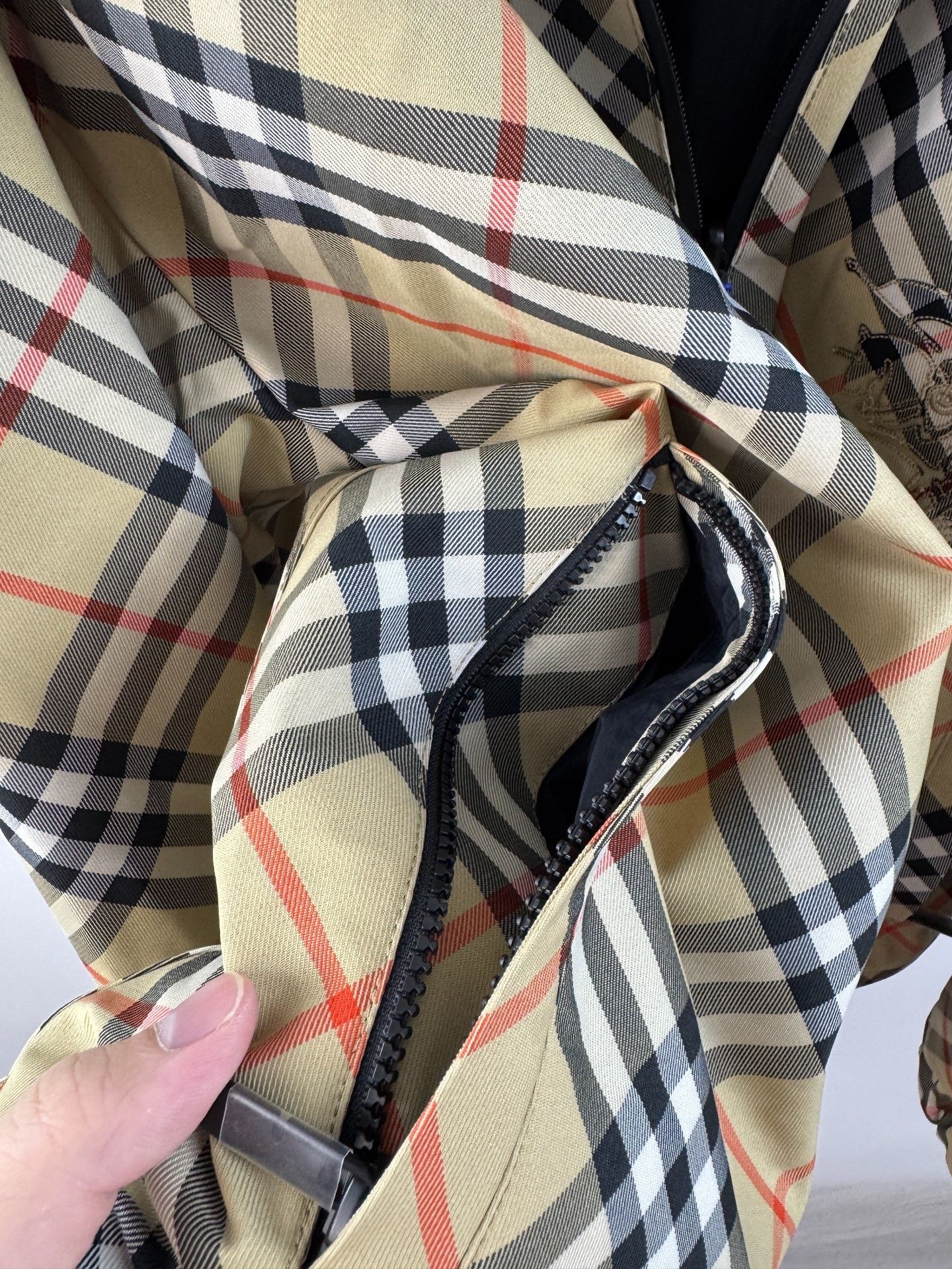 Burberry Burberry Diagonal Check Reversible Jacket XL Size US XL / EU 56 / 4 - 4 Thumbnail