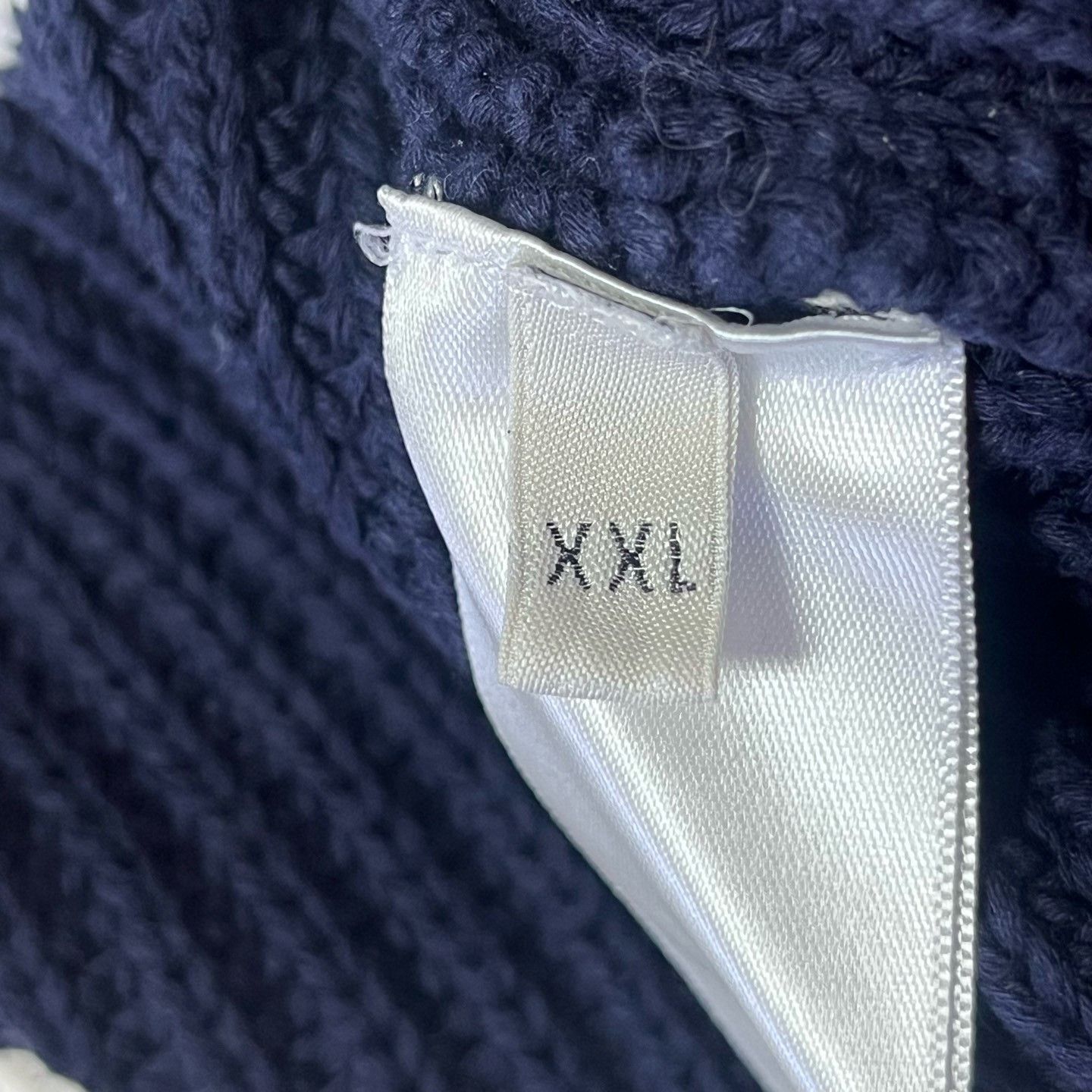 Celine CELINE Striped Logo Knit Sweater XXL Size US XXL / EU 58 / 5 - 4 Thumbnail